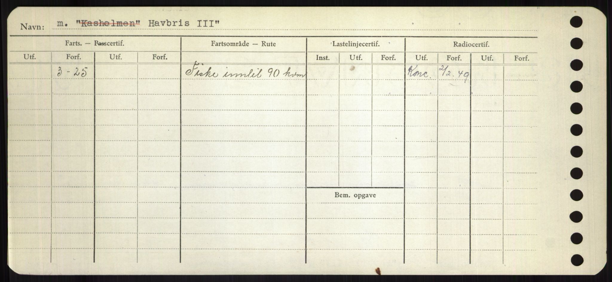 Sjøfartsdirektoratet med forløpere, Skipsmålingen, RA/S-1627/H/Hd/L0014: Fartøy, H-Havl, p. 482