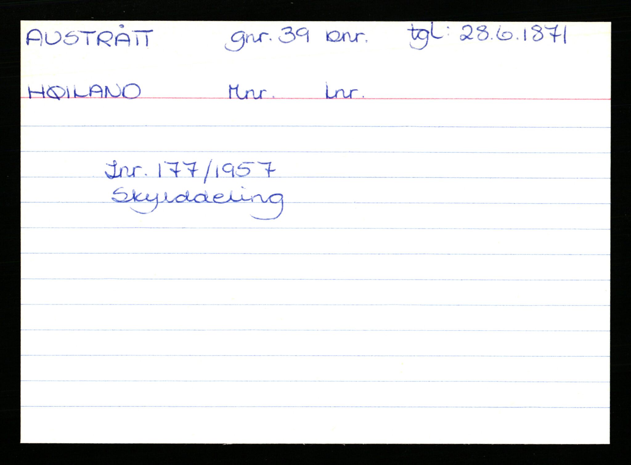 Statsarkivet i Stavanger, AV/SAST-A-101971/03/Y/Yk/L0002: Registerkort sortert etter gårdsnavn: Auglend - Bakkevik, 1750-1930, p. 458