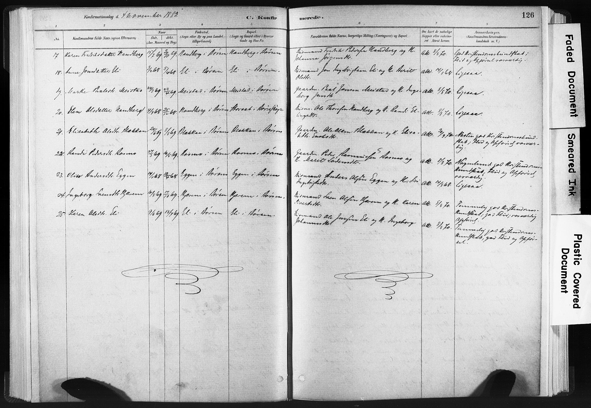 Ministerialprotokoller, klokkerbøker og fødselsregistre - Sør-Trøndelag, SAT/A-1456/665/L0773: Parish register (official) no. 665A08, 1879-1905, p. 126