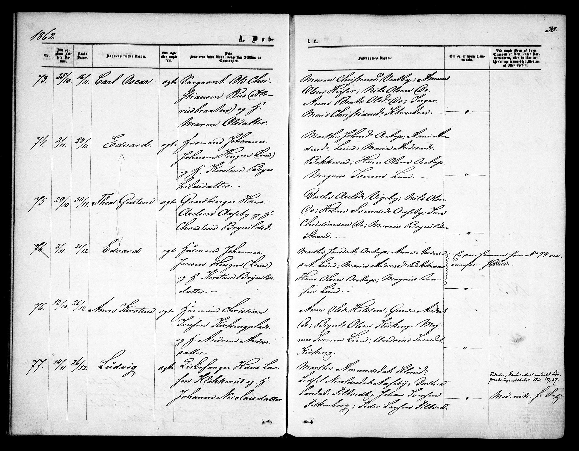 Rødenes prestekontor Kirkebøker, AV/SAO-A-2005/F/Fa/L0007: Parish register (official) no. I 7, 1860-1869, p. 38