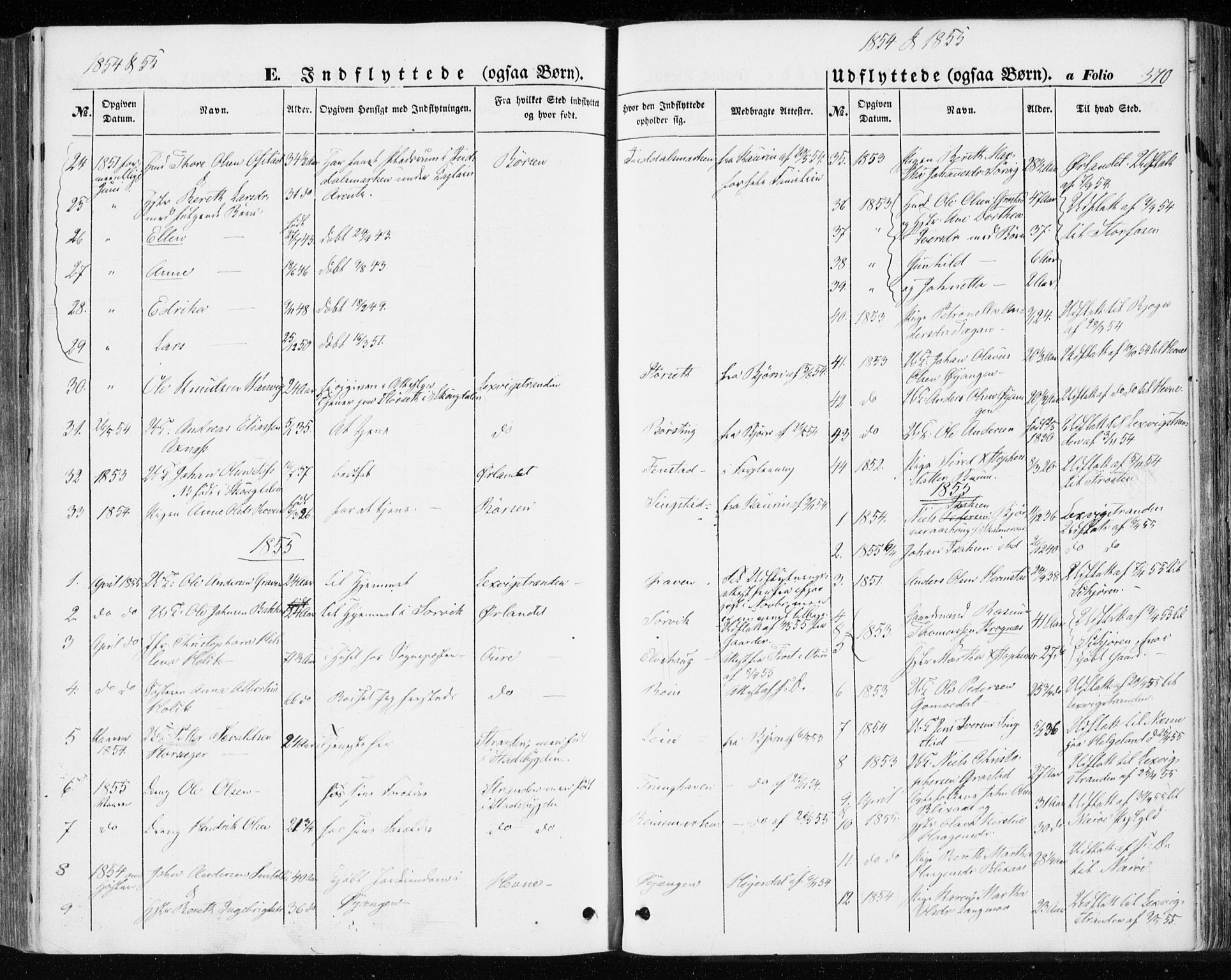 Ministerialprotokoller, klokkerbøker og fødselsregistre - Sør-Trøndelag, SAT/A-1456/646/L0611: Parish register (official) no. 646A09, 1848-1857, p. 370