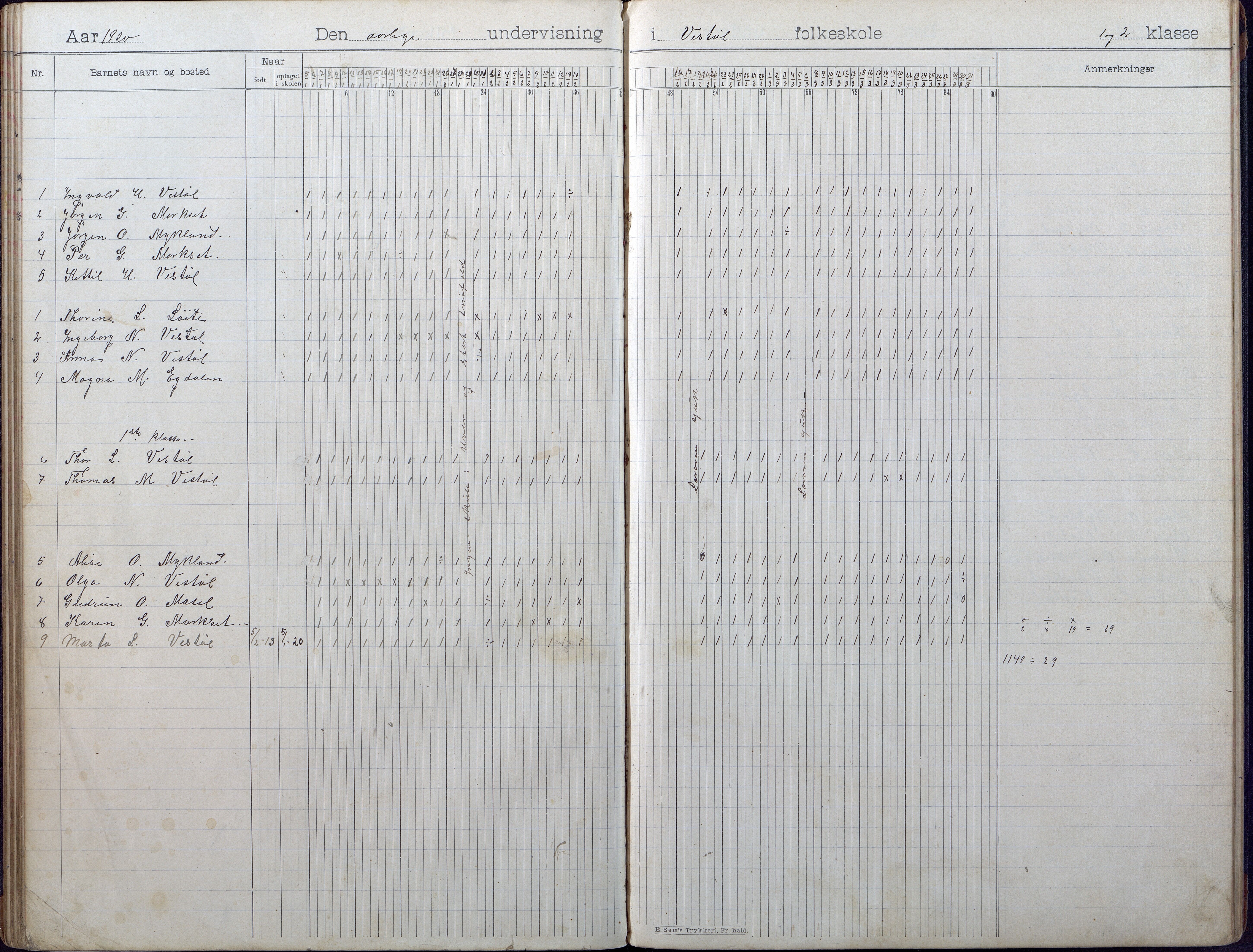 Gjerstad Kommune, Vestøl-Ljaadal-Trydal-Løite, AAKS/KA0911-550e/F01/L0002: Dagbok Vestøl skole, 1902-1926