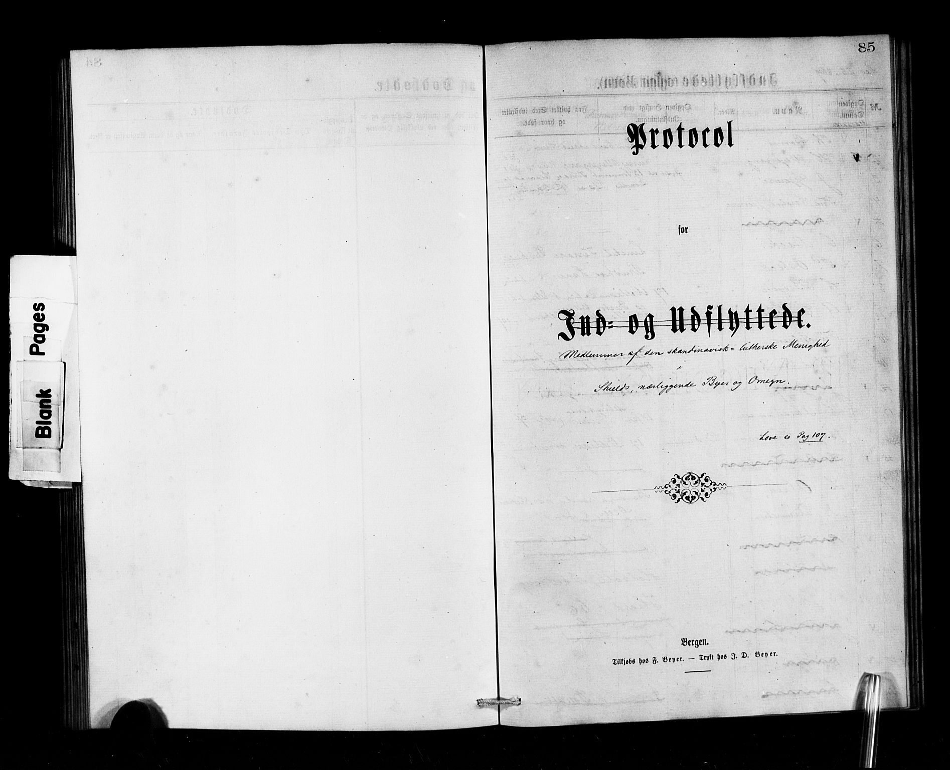 Den norske sjømannsmisjon i utlandet/Tyne-havnene (North Shields og New Castle), SAB/SAB/PA-0101/H/Ha/L0001: Parish register (official) no. A 1, 1865-1883, p. 85
