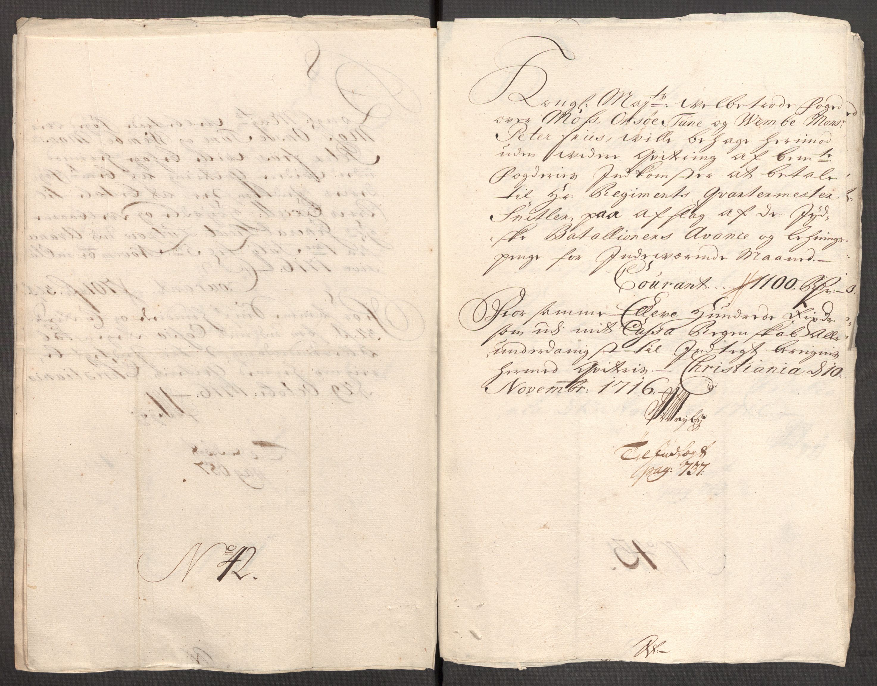 Rentekammeret inntil 1814, Reviderte regnskaper, Fogderegnskap, AV/RA-EA-4092/R04/L0140: Fogderegnskap Moss, Onsøy, Tune, Veme og Åbygge, 1715-1716, p. 445