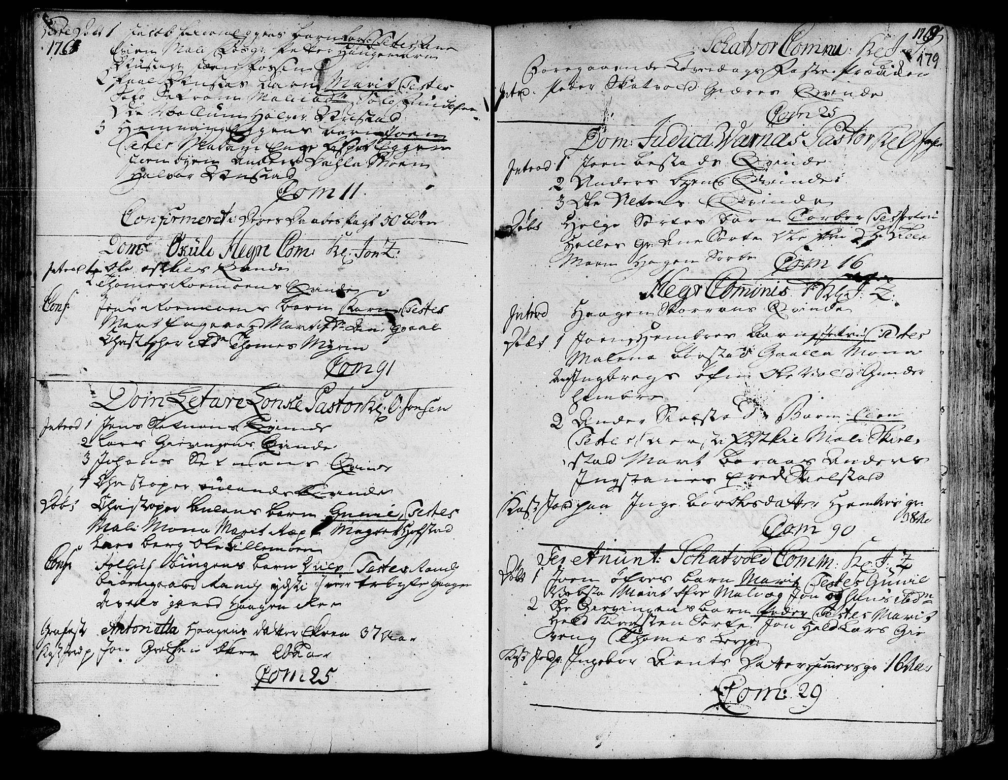 Ministerialprotokoller, klokkerbøker og fødselsregistre - Nord-Trøndelag, SAT/A-1458/709/L0057: Parish register (official) no. 709A05, 1755-1780, p. 179