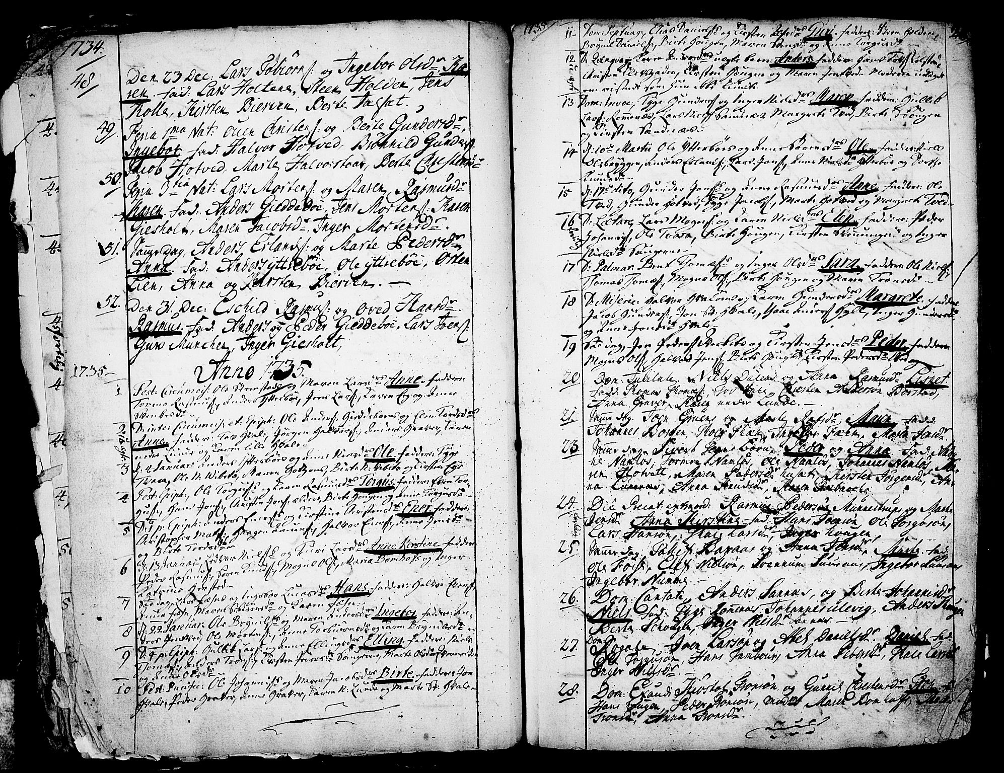 Holla kirkebøker, SAKO/A-272/F/Fa/L0001: Parish register (official) no. 1, 1717-1779, p. 26