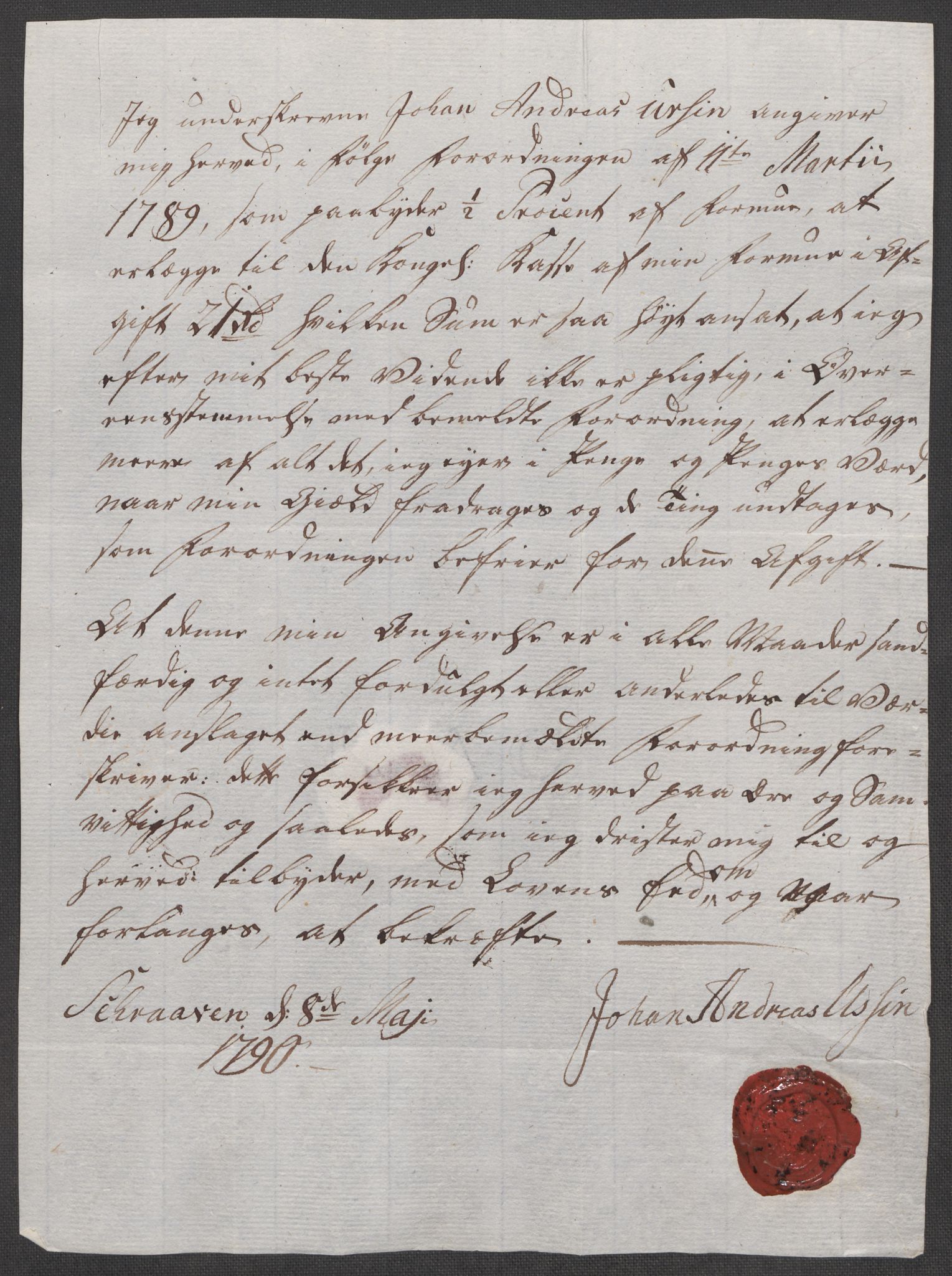 Rentekammeret inntil 1814, Reviderte regnskaper, Mindre regnskaper, AV/RA-EA-4068/Rf/Rfe/L0040: Ryfylke fogderi, Råbyggelaget fogderi, Salten fogderi, 1789, p. 392