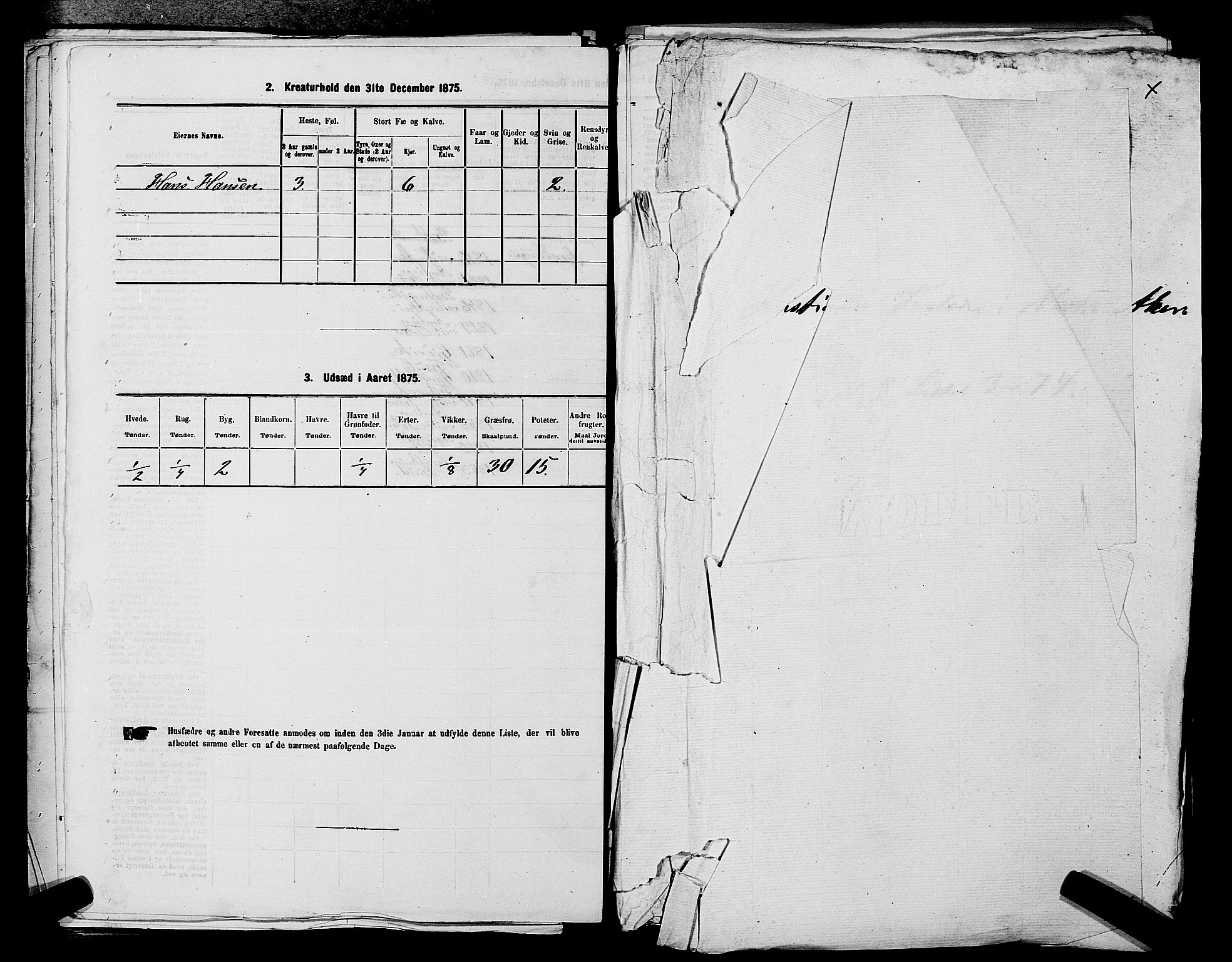 RA, 1875 census for 0218aP Vestre Aker, 1875, p. 1507