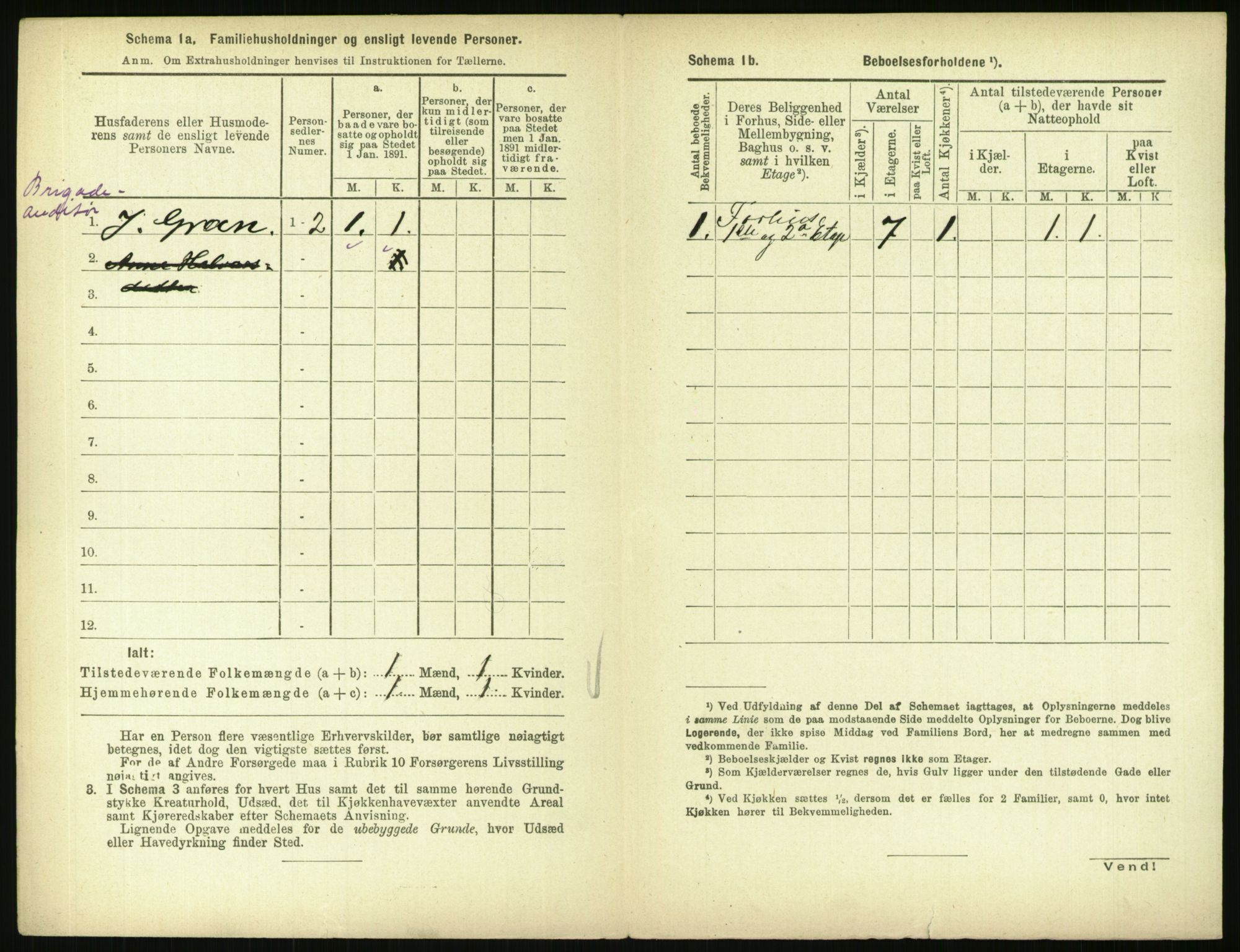 RA, 1891 census for 0301 Kristiania, 1891, p. 41894