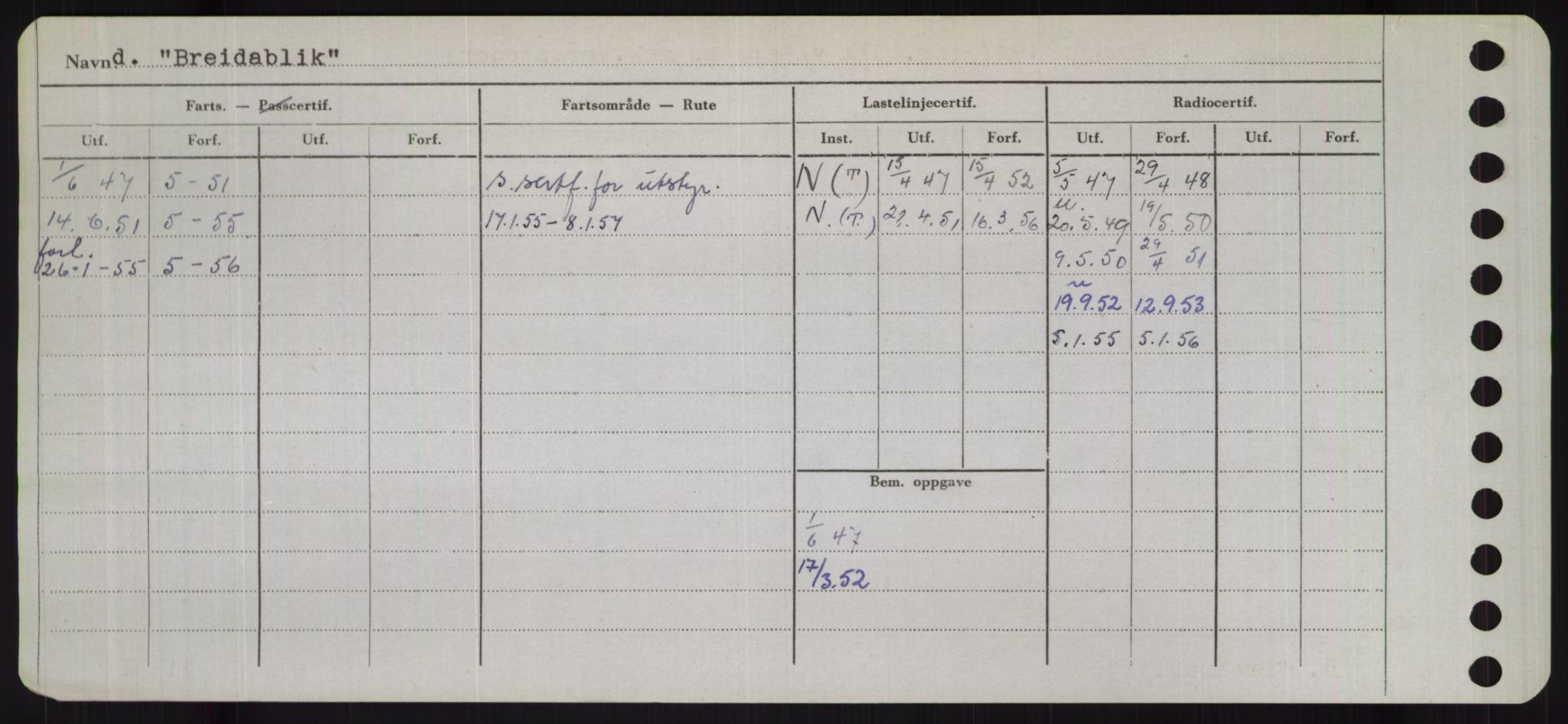 Sjøfartsdirektoratet med forløpere, Skipsmålingen, AV/RA-S-1627/H/Hb/L0001: Fartøy, A-D, p. 374