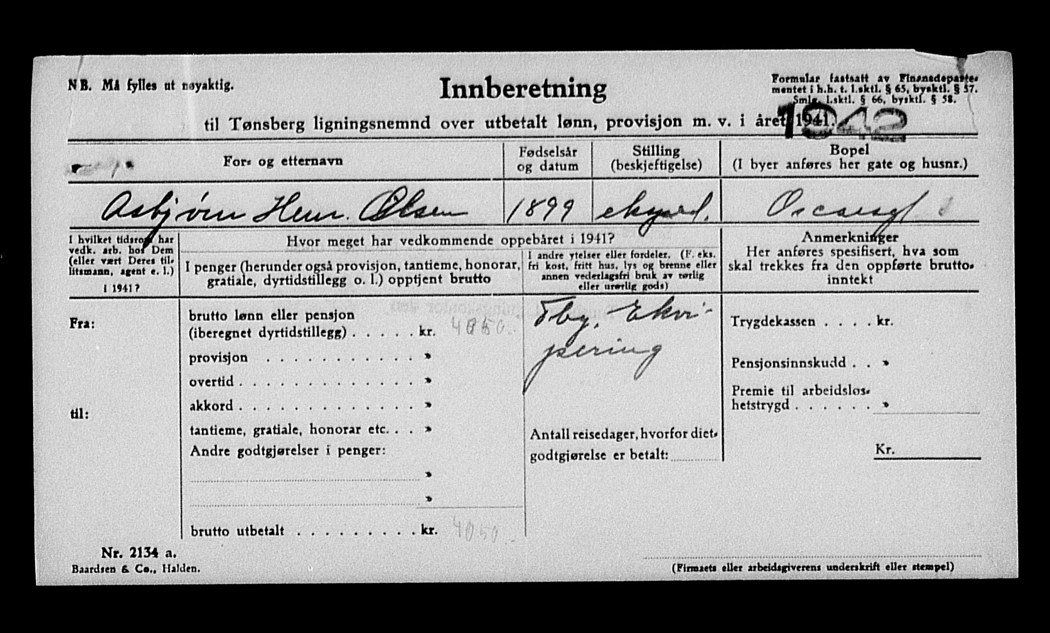 Justisdepartementet, Tilbakeføringskontoret for inndratte formuer, AV/RA-S-1564/H/Hc/Hcd/L1004: --, 1945-1947, p. 35