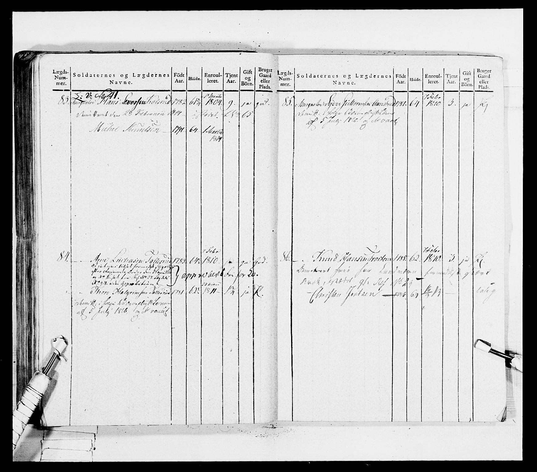 Generalitets- og kommissariatskollegiet, Det kongelige norske kommissariatskollegium, AV/RA-EA-5420/E/Eh/L0036a: Nordafjelske gevorbne infanteriregiment, 1813, p. 423