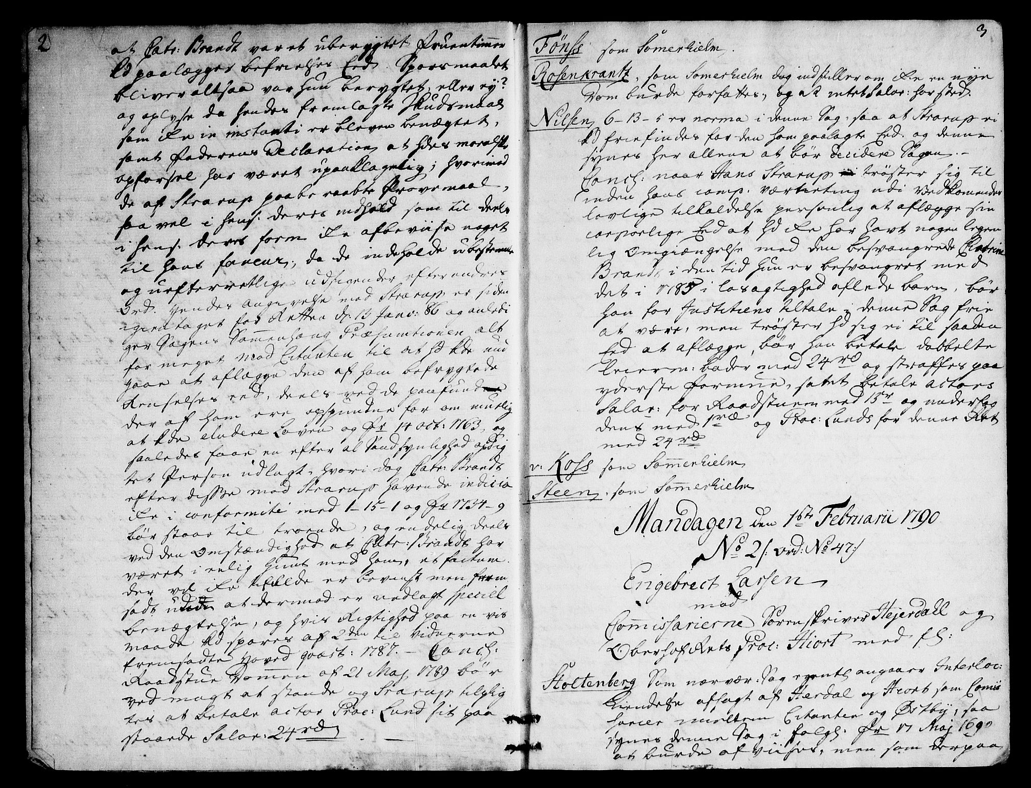 Overhoffretten 1667-1797, AV/RA-EA-2884/Ac/L0227a: Voteringsprotokoll, 1790, p. 2-3
