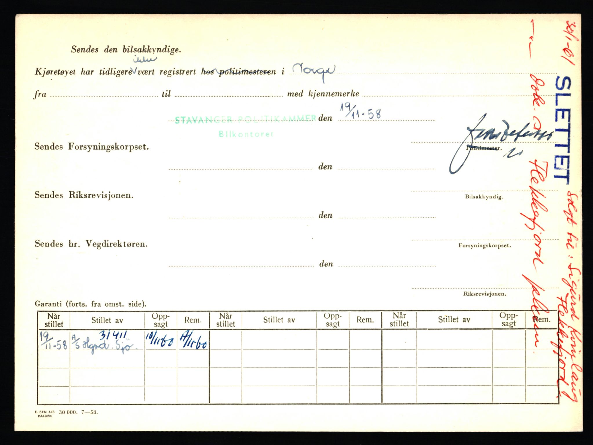 Stavanger trafikkstasjon, SAST/A-101942/0/F/L0007: L-2150 - L-2549, 1930-1971, p. 312