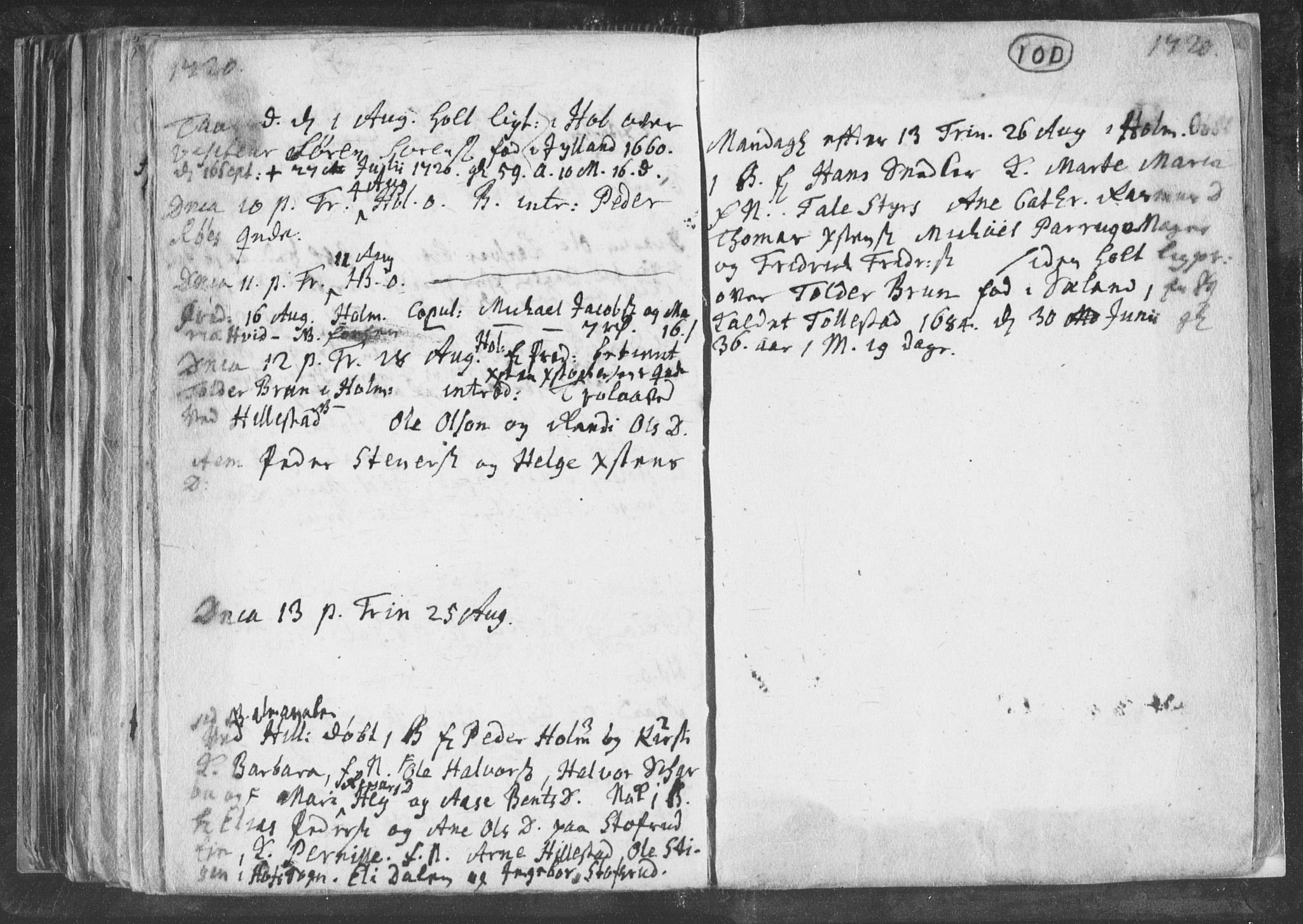 Botne kirkebøker, SAKO/A-340/F/Fa/L0001b: Parish register (official) no. I 1B, 1707-1722, p. 100