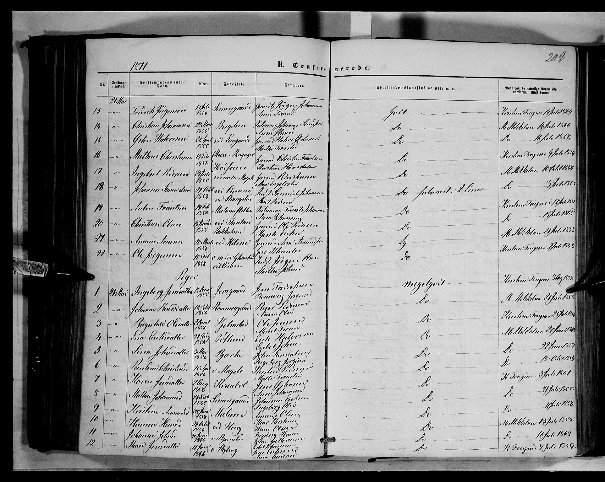 Øyer prestekontor, AV/SAH-PREST-084/H/Ha/Haa/L0006: Parish register (official) no. 6, 1858-1874, p. 202