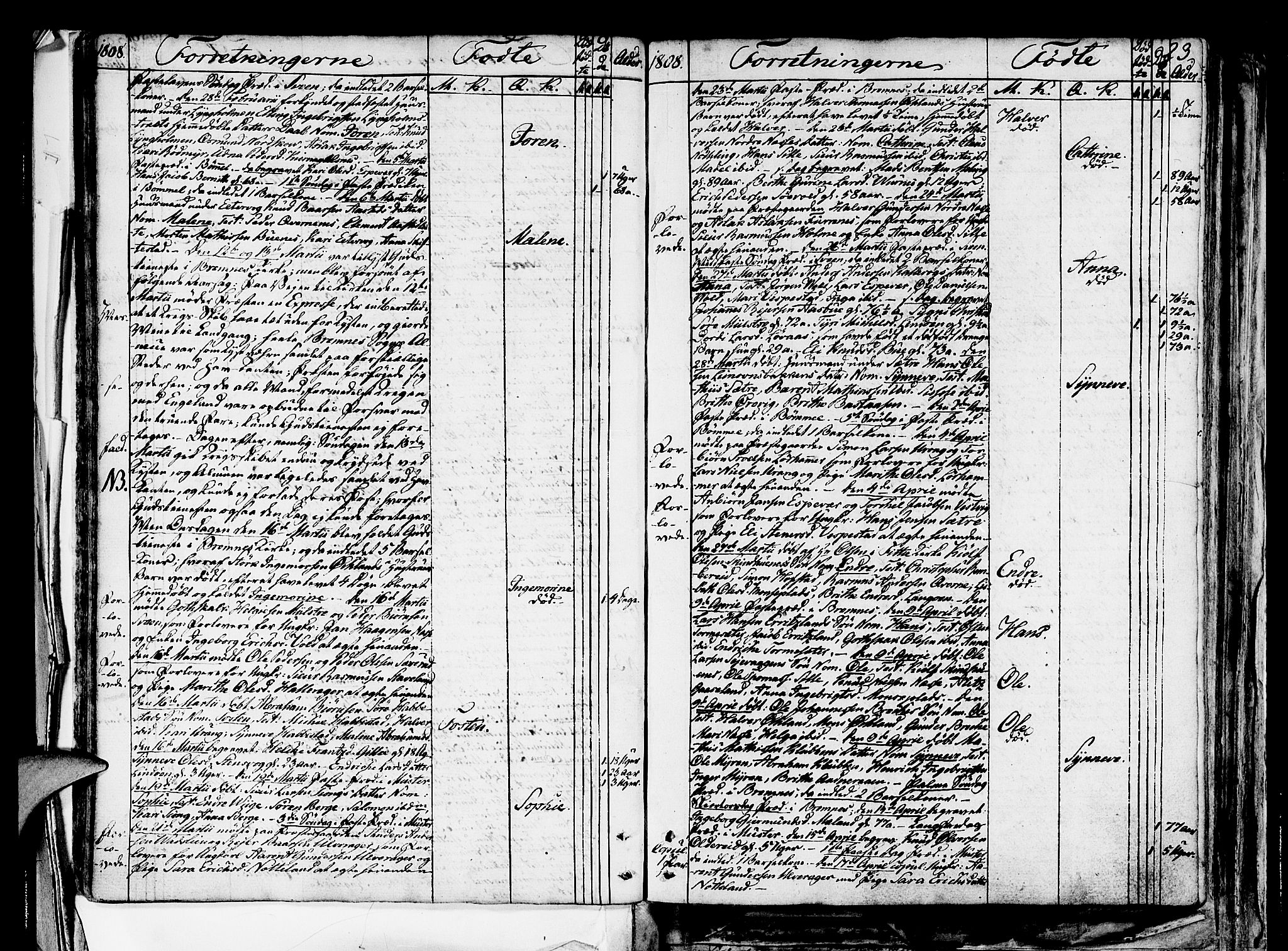 Finnås sokneprestembete, AV/SAB-A-99925/H/Ha/Haa/Haaa/L0004: Parish register (official) no. A 4, 1804-1830, p. 23