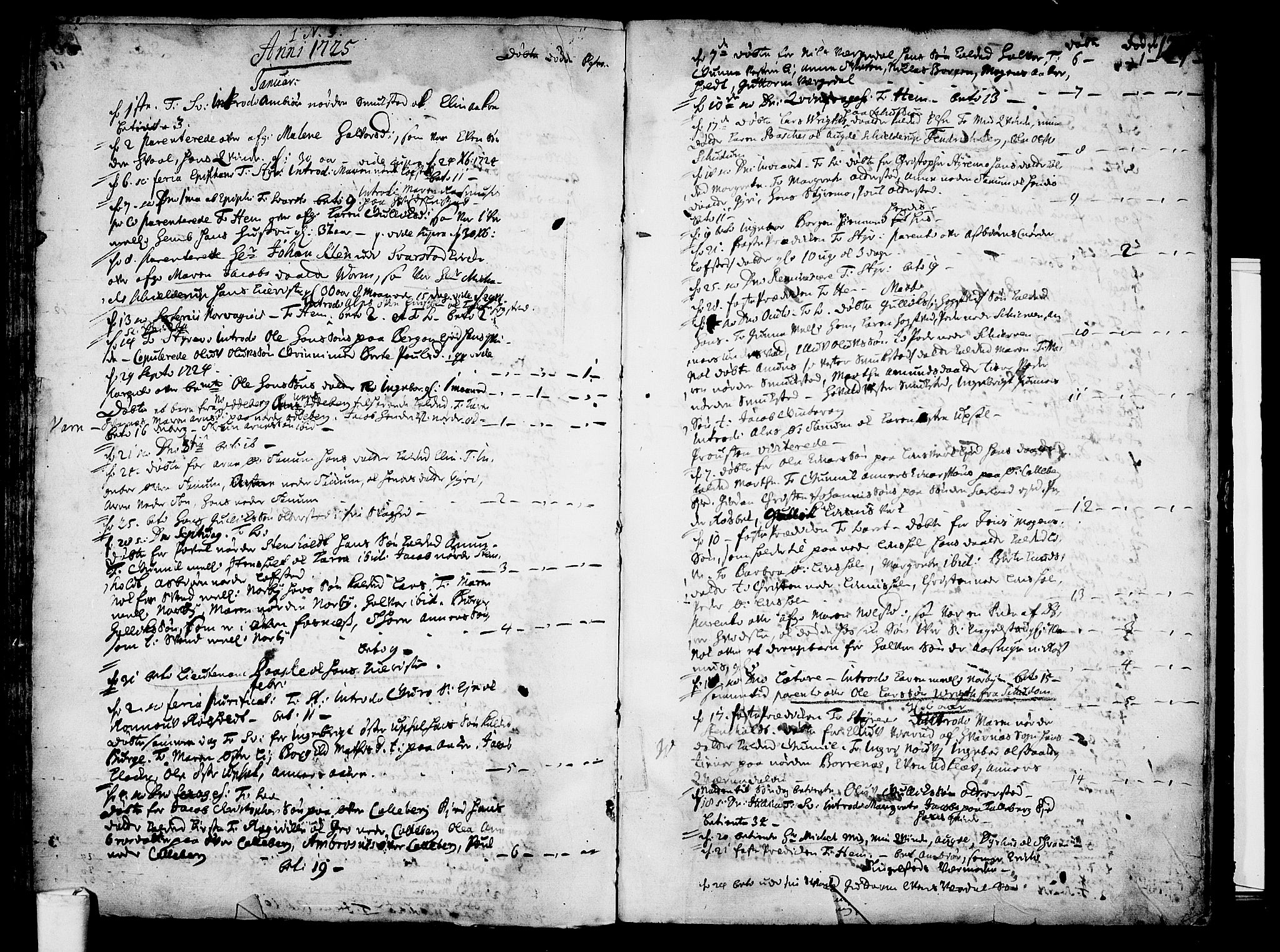 Lardal kirkebøker, SAKO/A-350/F/Fa/L0001: Parish register (official) no. I 1, 1704-1725, p. 127