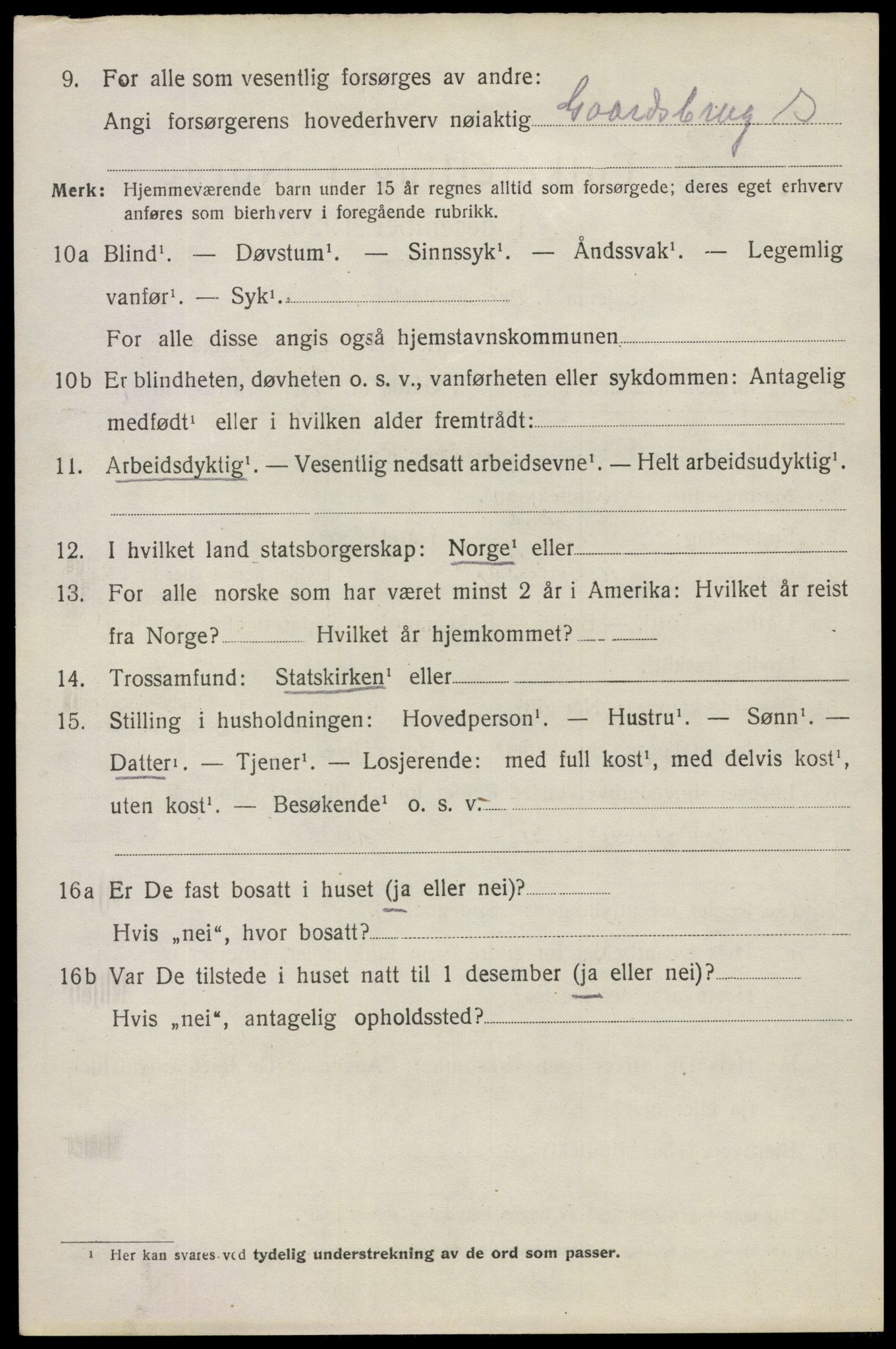 SAO, 1920 census for Skiptvet, 1920, p. 5198