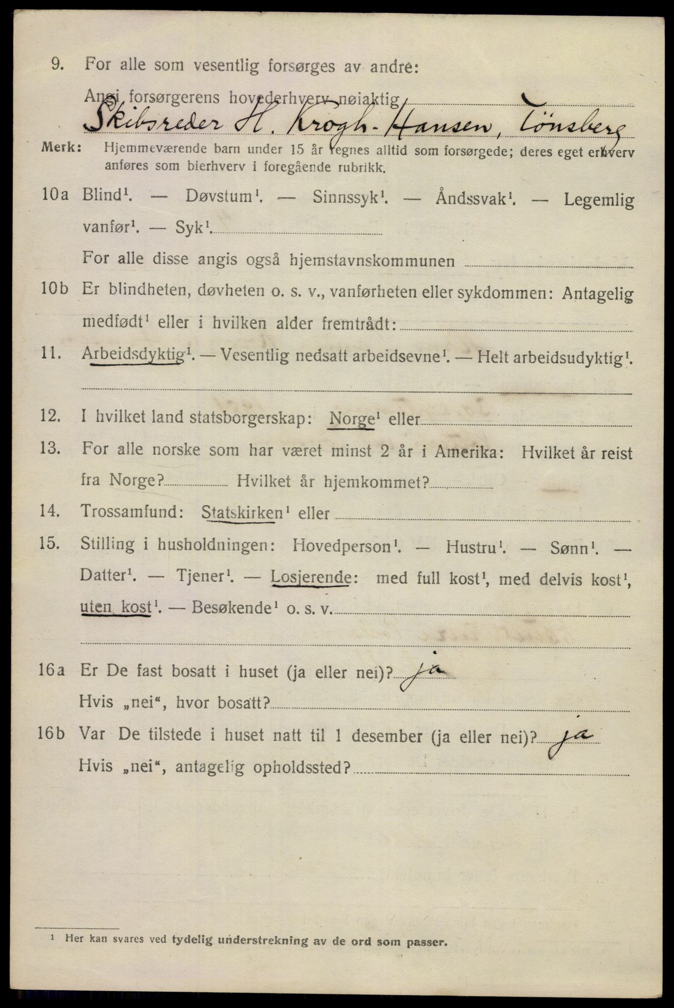 SAO, 1920 census for Kristiania, 1920, p. 150138