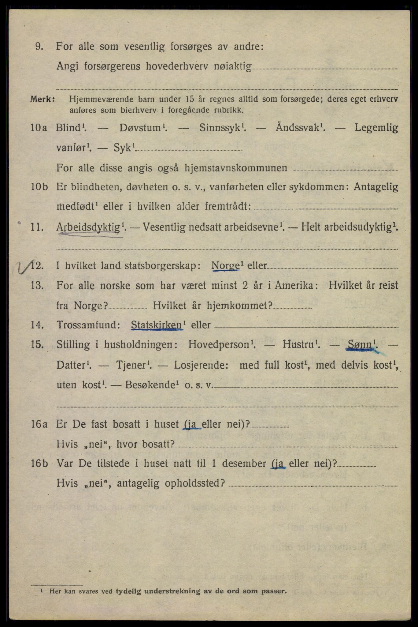 SAO, 1920 census for Kristiania, 1920, p. 604308