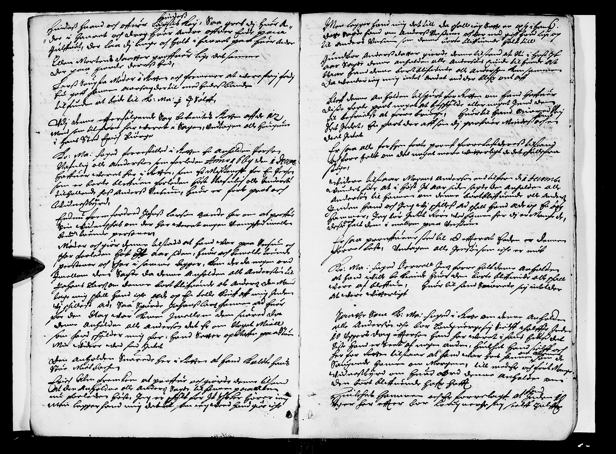 Hedemarken sorenskriveri, AV/SAH-TING-034/G/Gb/L0006: Tingbok, 1670, p. 5b-6a