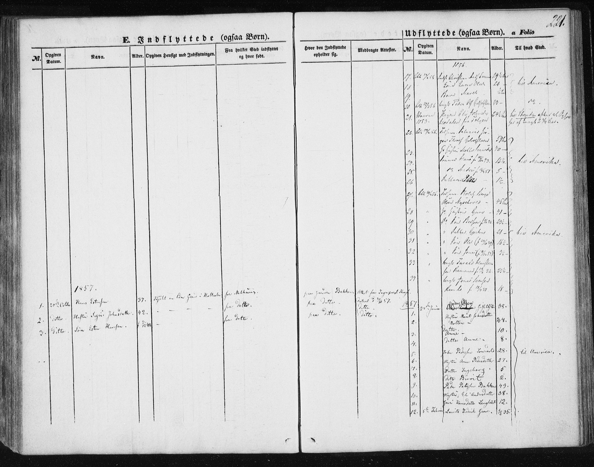 Ministerialprotokoller, klokkerbøker og fødselsregistre - Sør-Trøndelag, SAT/A-1456/685/L0963: Parish register (official) no. 685A06 /1, 1846-1859, p. 221