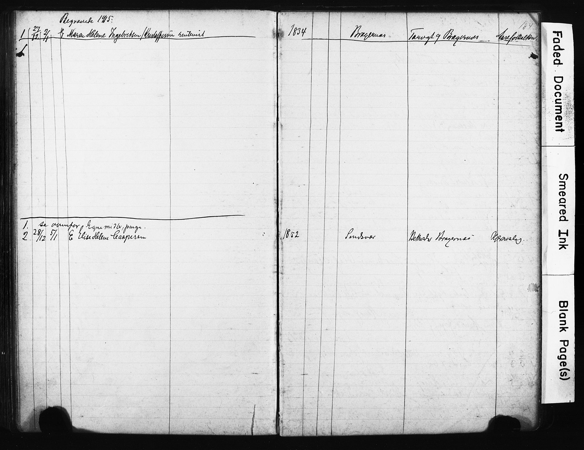 Strømsø kirkebøker, SAKO/A-246/Y/Ya/L0006: Parish register draft no. I 6, 1903-1915, p. 184