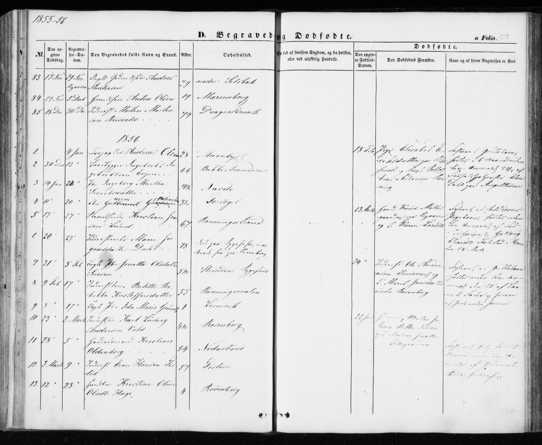 Ministerialprotokoller, klokkerbøker og fødselsregistre - Sør-Trøndelag, AV/SAT-A-1456/606/L0291: Parish register (official) no. 606A06, 1848-1856, p. 278