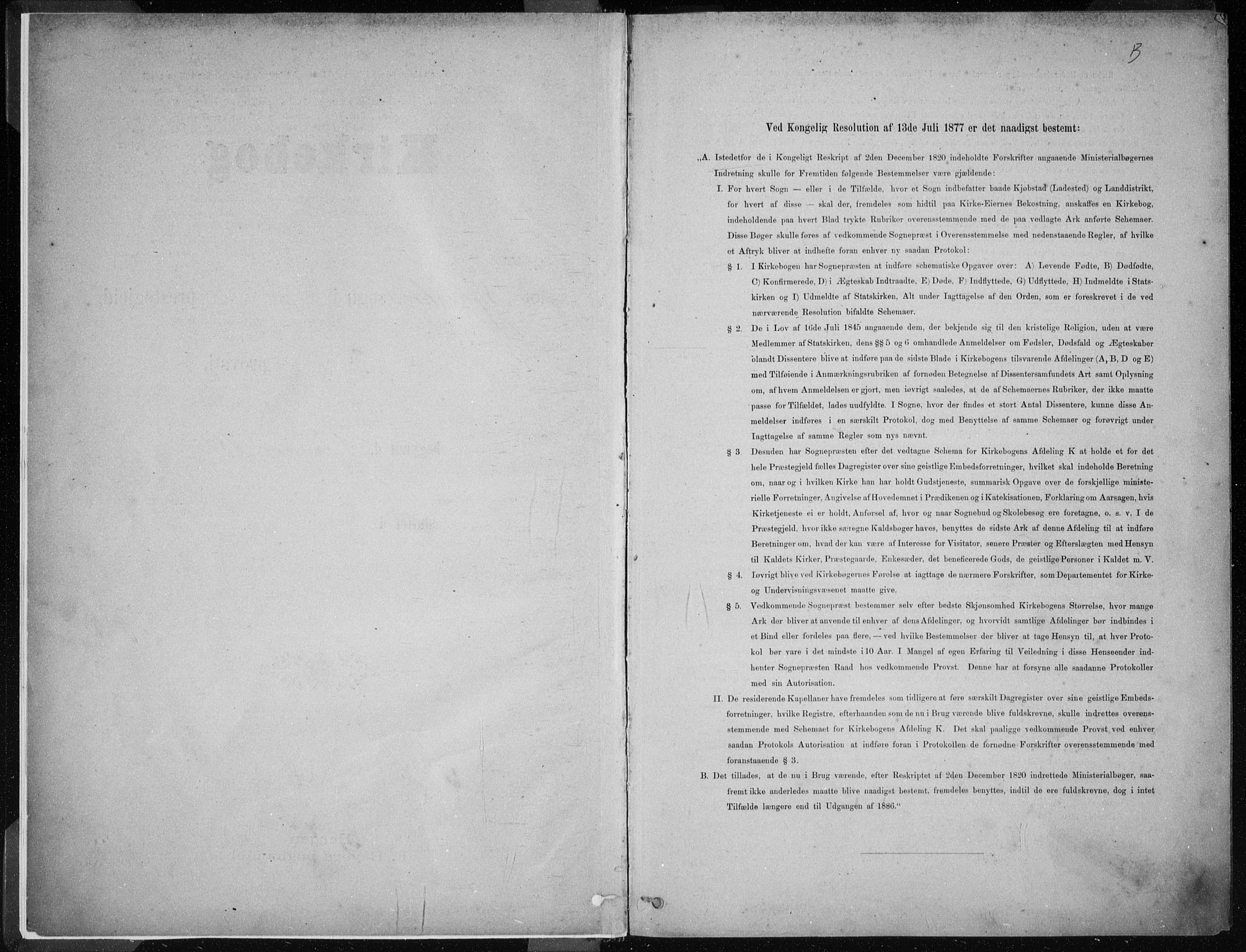 Nykirken Sokneprestembete, SAB/A-77101/H/Haa/L0018: Parish register (official) no. B 6, 1895-1903