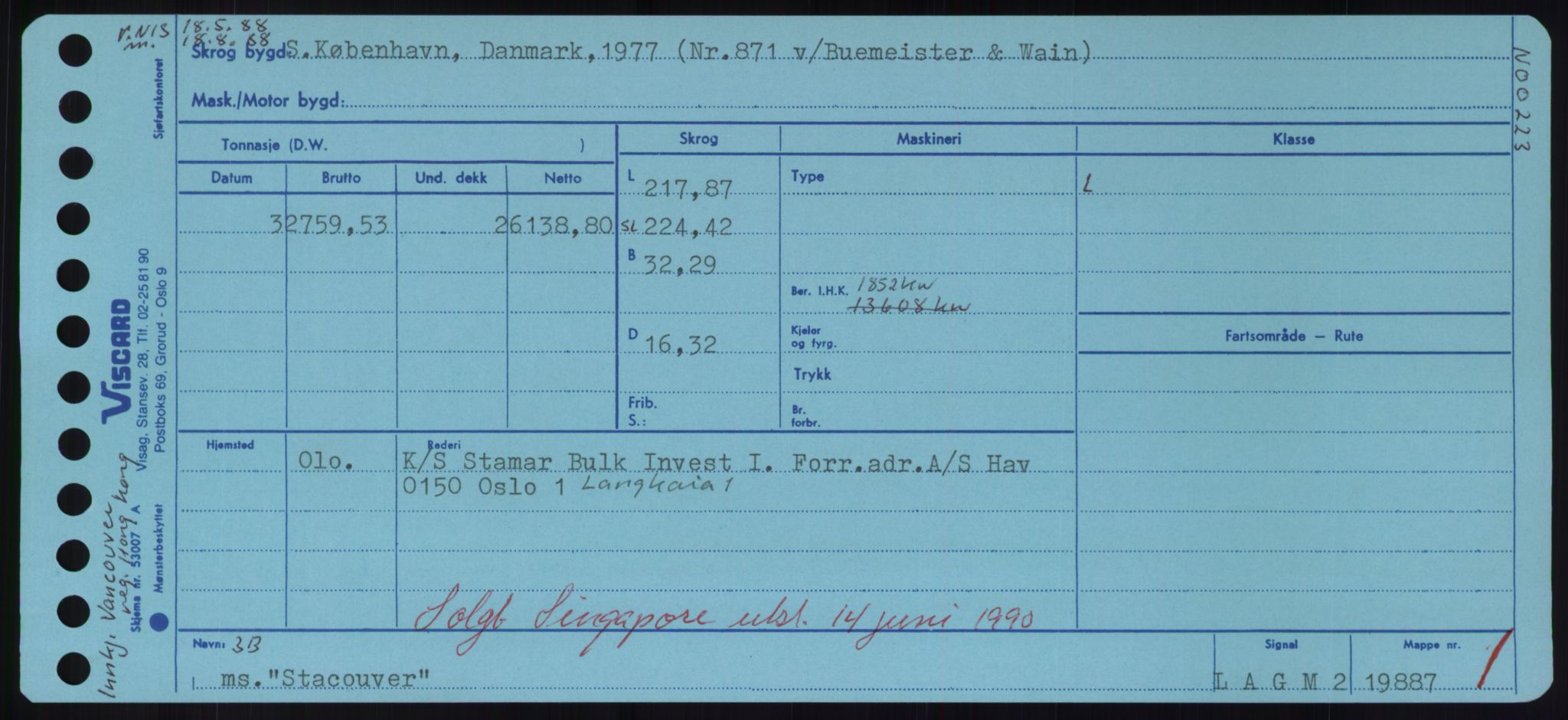 Sjøfartsdirektoratet med forløpere, Skipsmålingen, RA/S-1627/H/Hd/L0036: Fartøy, St, p. 15