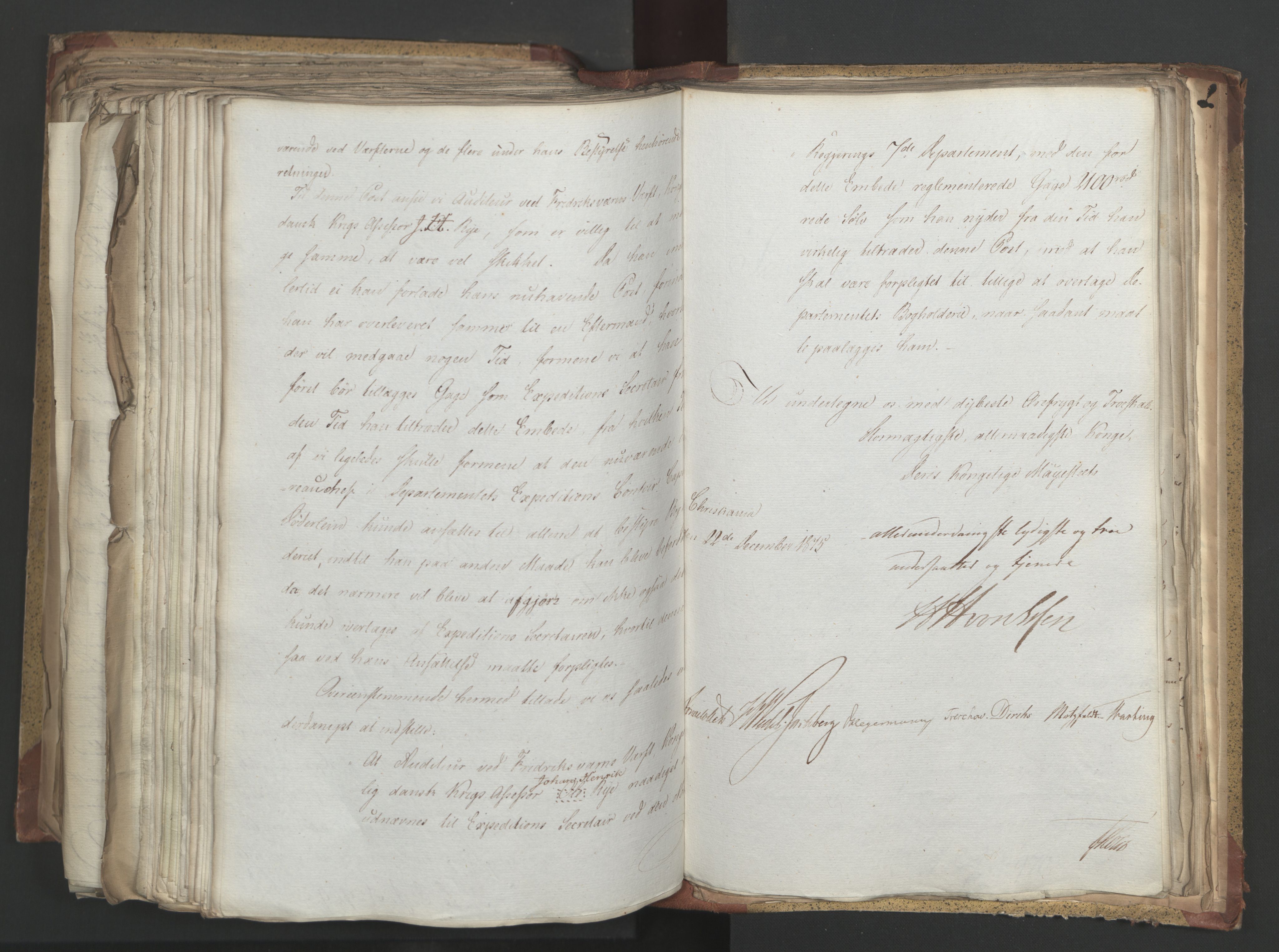 Statsrådsavdelingen i Stockholm, AV/RA-S-1003/D/Da/L0004: Regjeringsinnstillinger nr. 788-999, 1815, p. 427