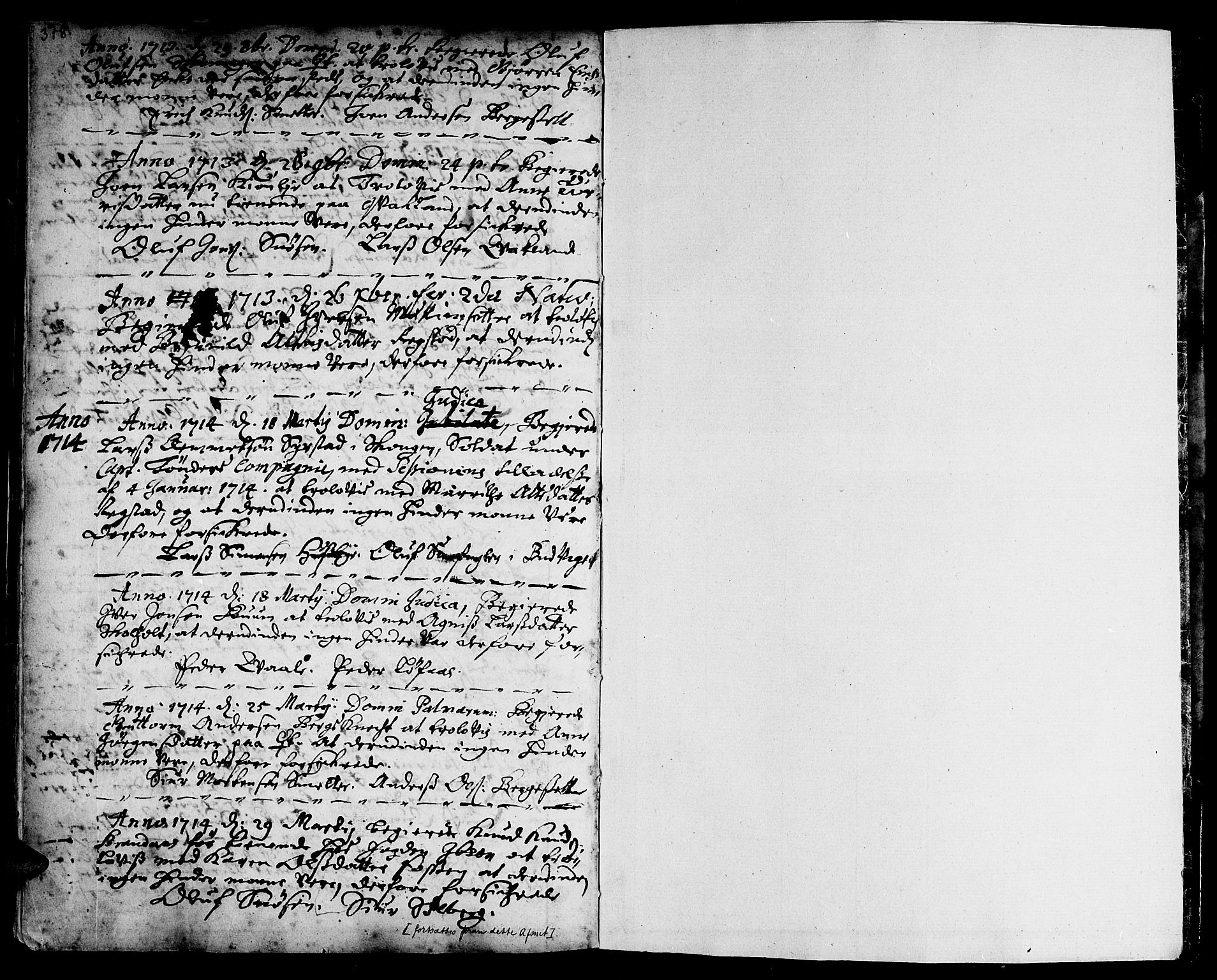 Ministerialprotokoller, klokkerbøker og fødselsregistre - Sør-Trøndelag, SAT/A-1456/668/L0801: Parish register (official) no. 668A01, 1695-1716, p. 378-379