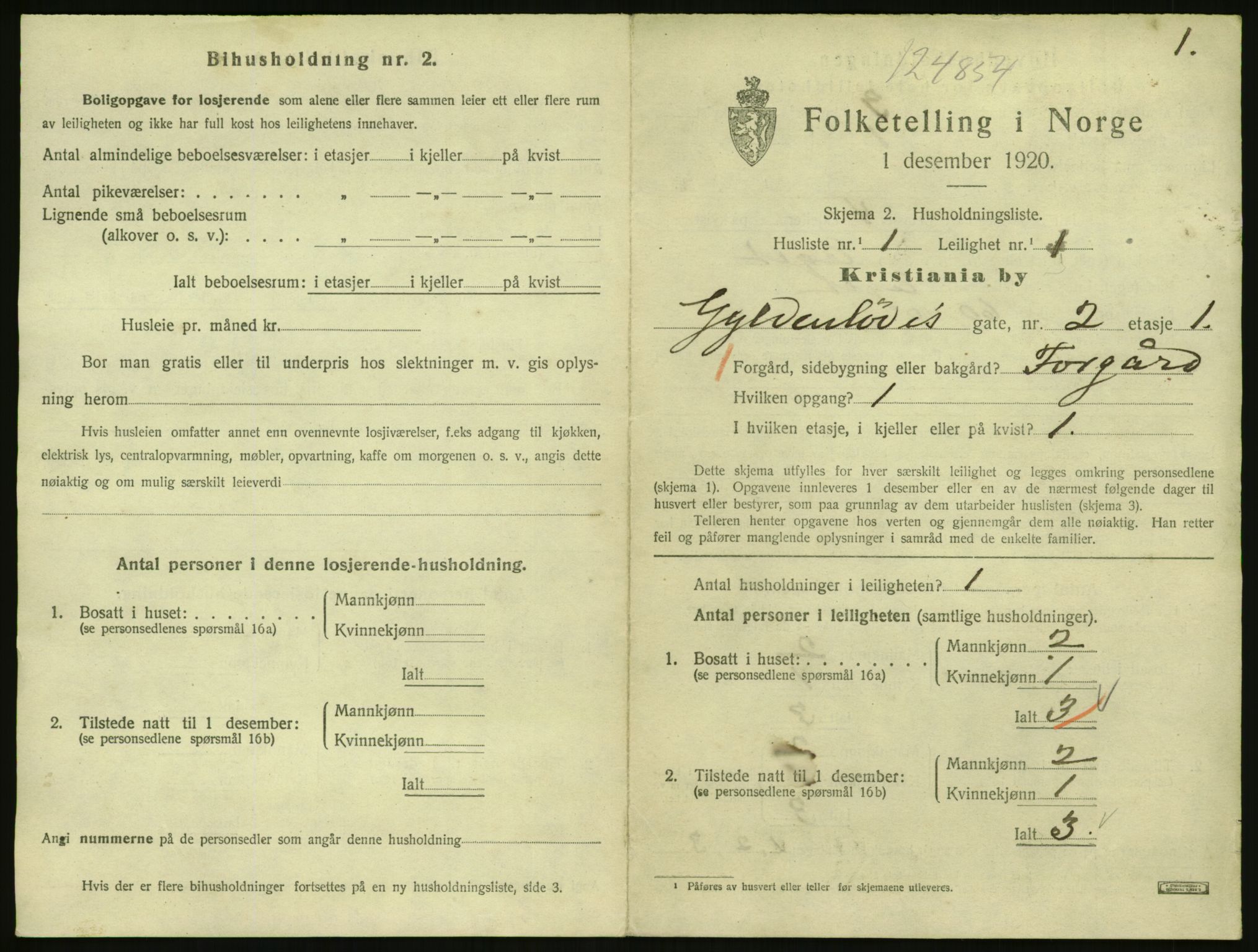 SAO, 1920 census for Kristiania, 1920, p. 32402