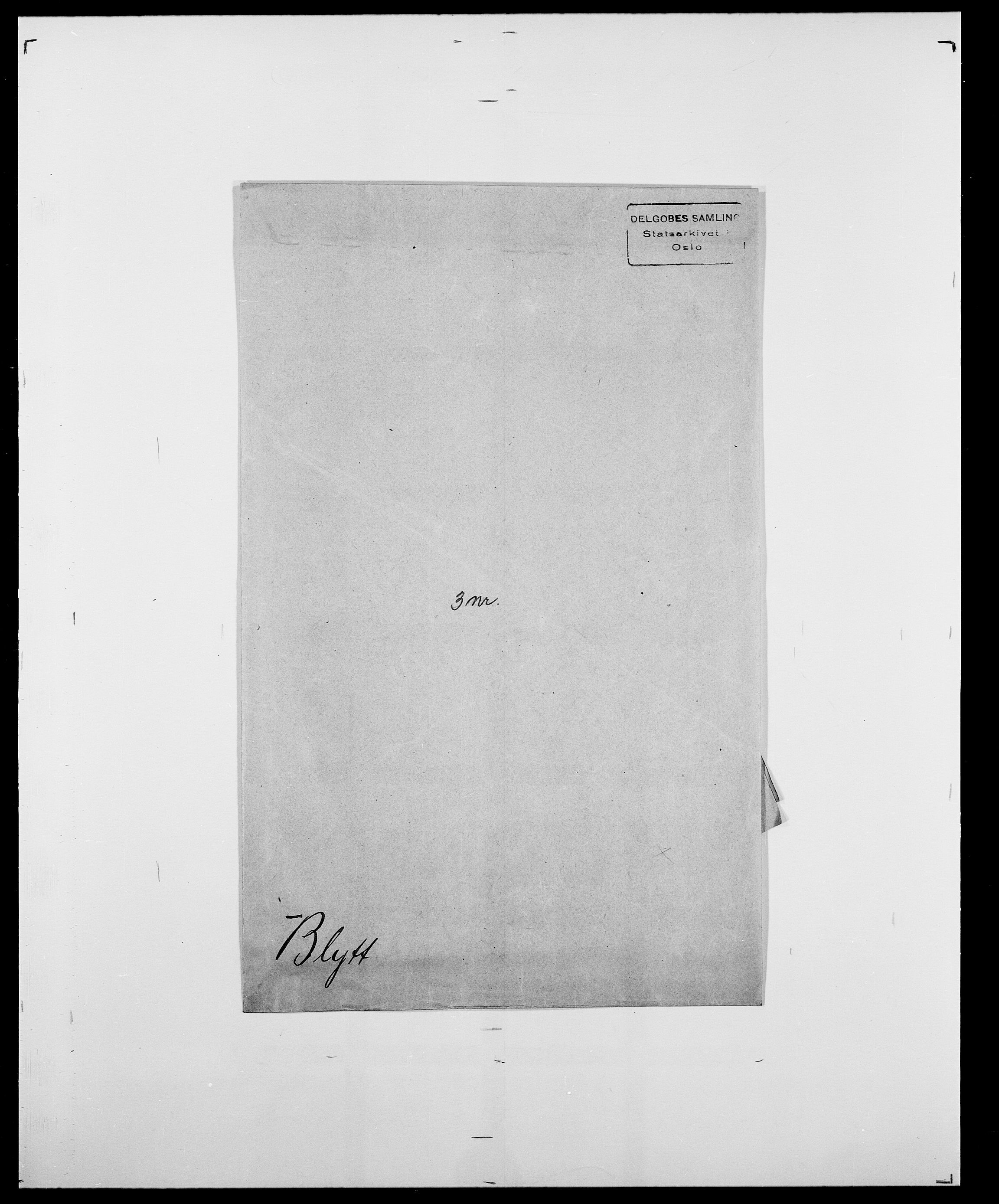 Delgobe, Charles Antoine - samling, SAO/PAO-0038/D/Da/L0004: Bergendahl - Blære, p. 811