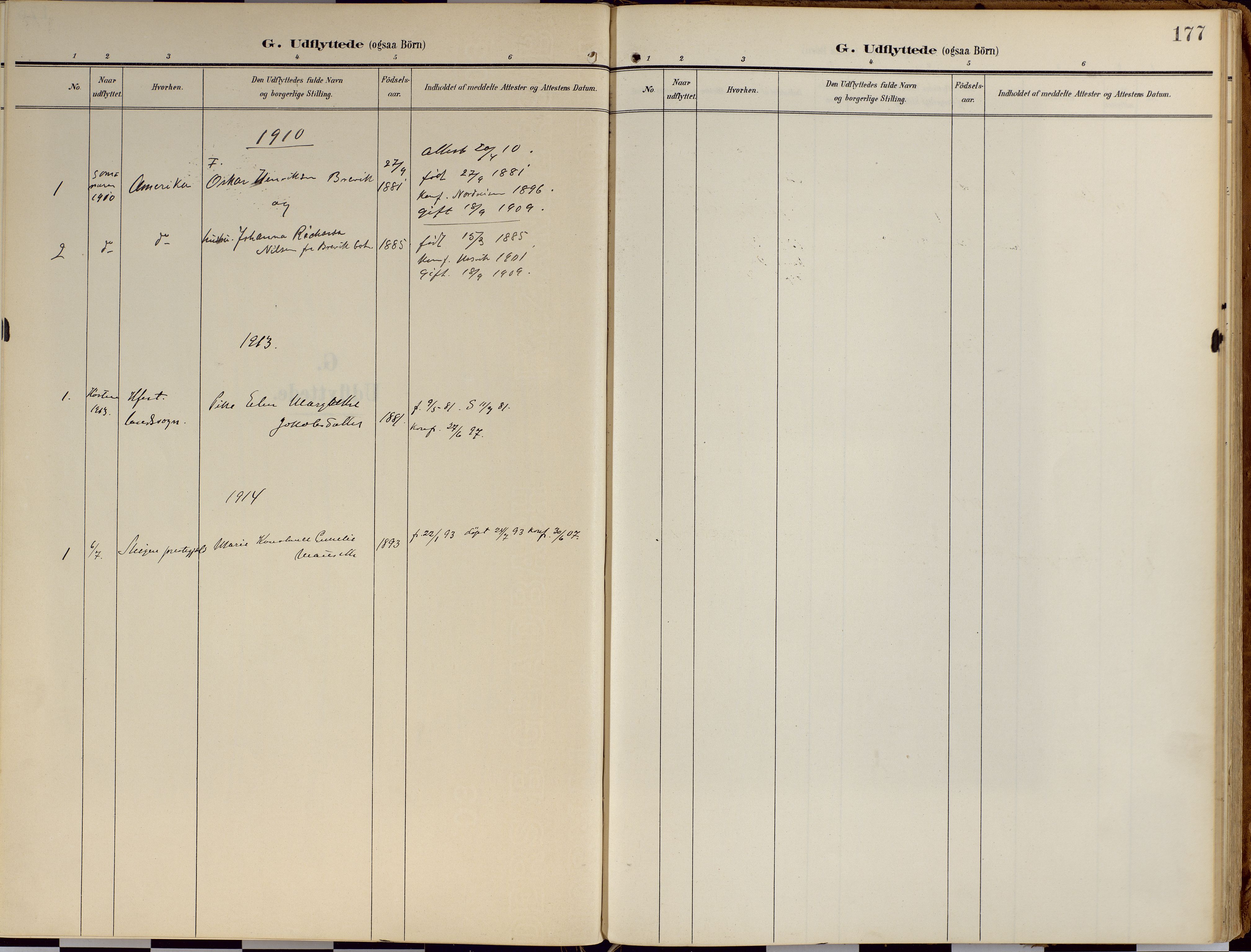 Loppa sokneprestkontor, SATØ/S-1339/H/Ha/L0010kirke: Parish register (official) no. 10, 1907-1922, p. 177