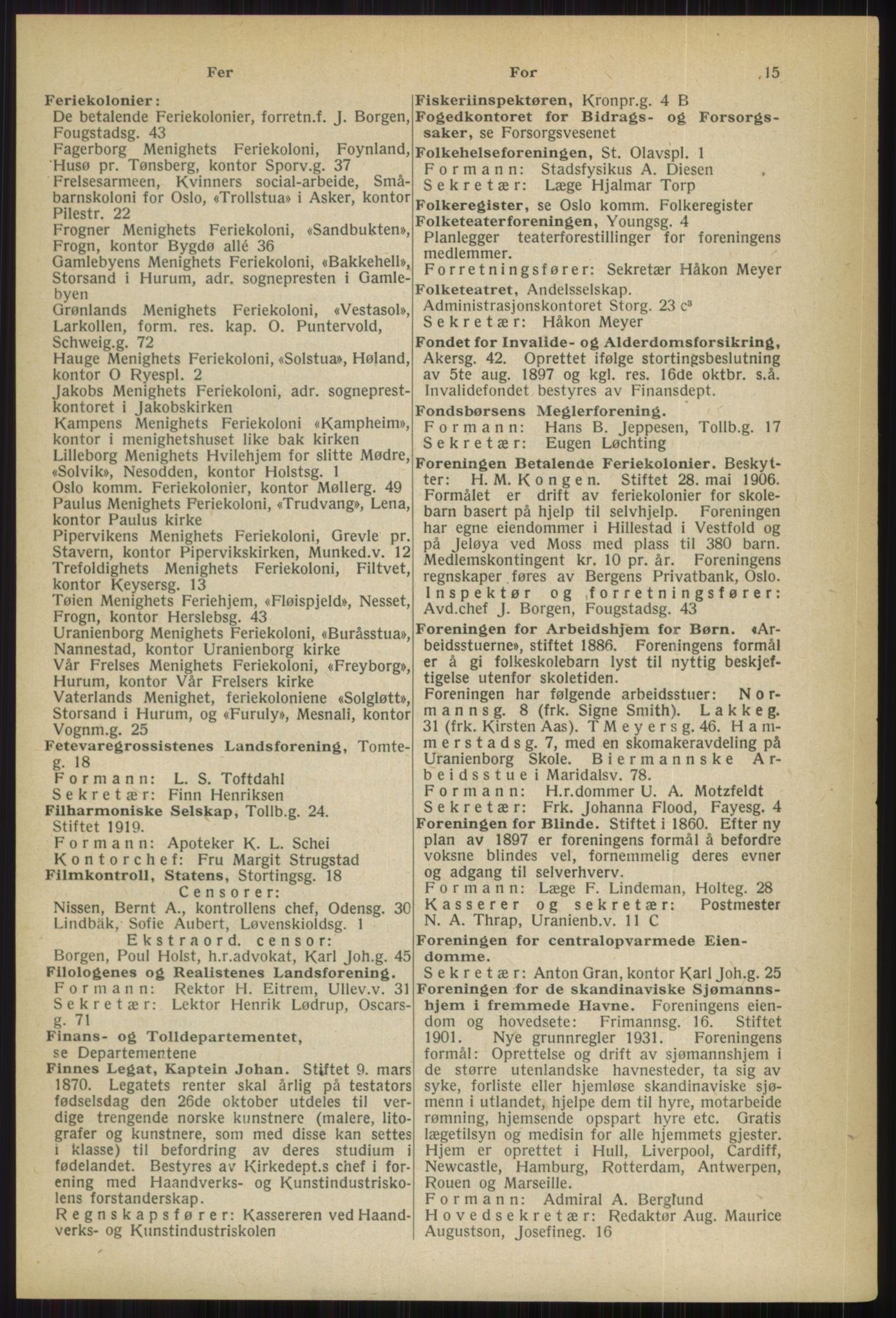 Kristiania/Oslo adressebok, PUBL/-, 1936, p. 15