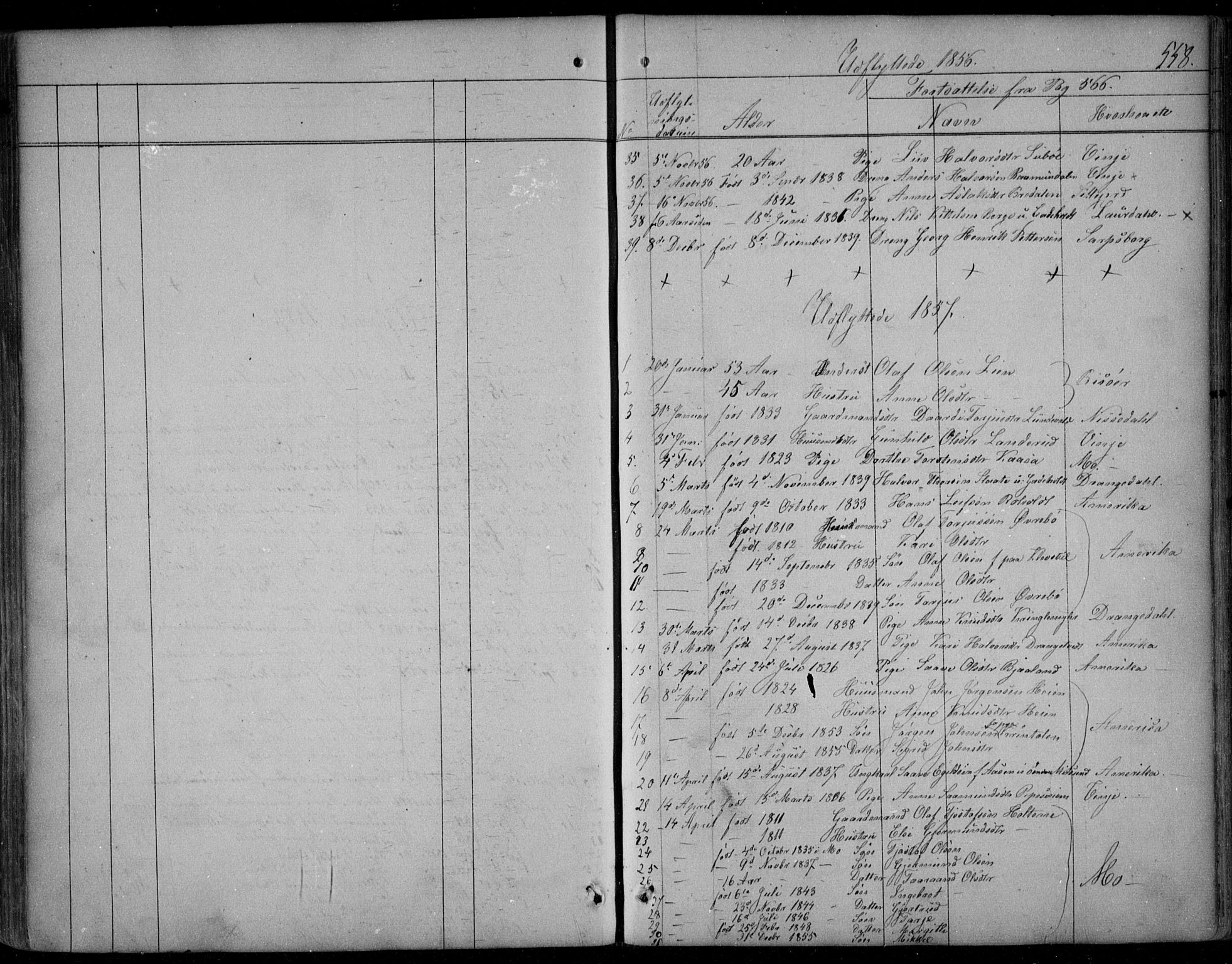 Kviteseid kirkebøker, AV/SAKO-A-276/F/Fa/L0006: Parish register (official) no. I 6, 1836-1858, p. 558