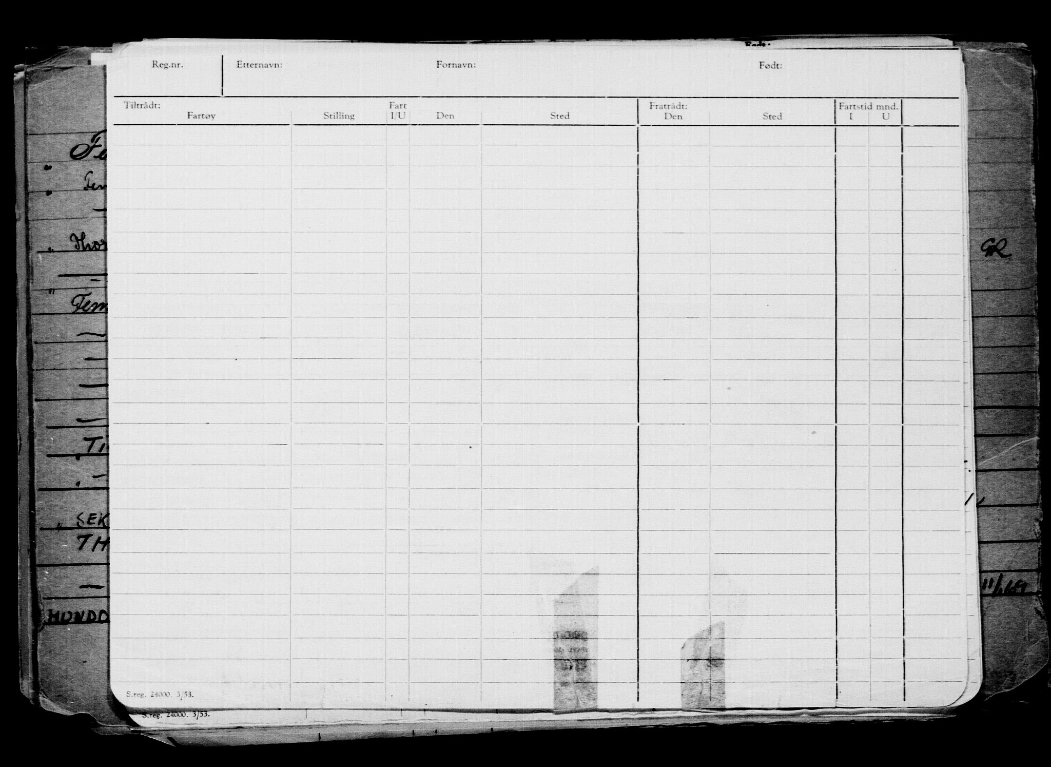 Direktoratet for sjømenn, RA/S-3545/G/Gb/L0140: Hovedkort, 1916, p. 276