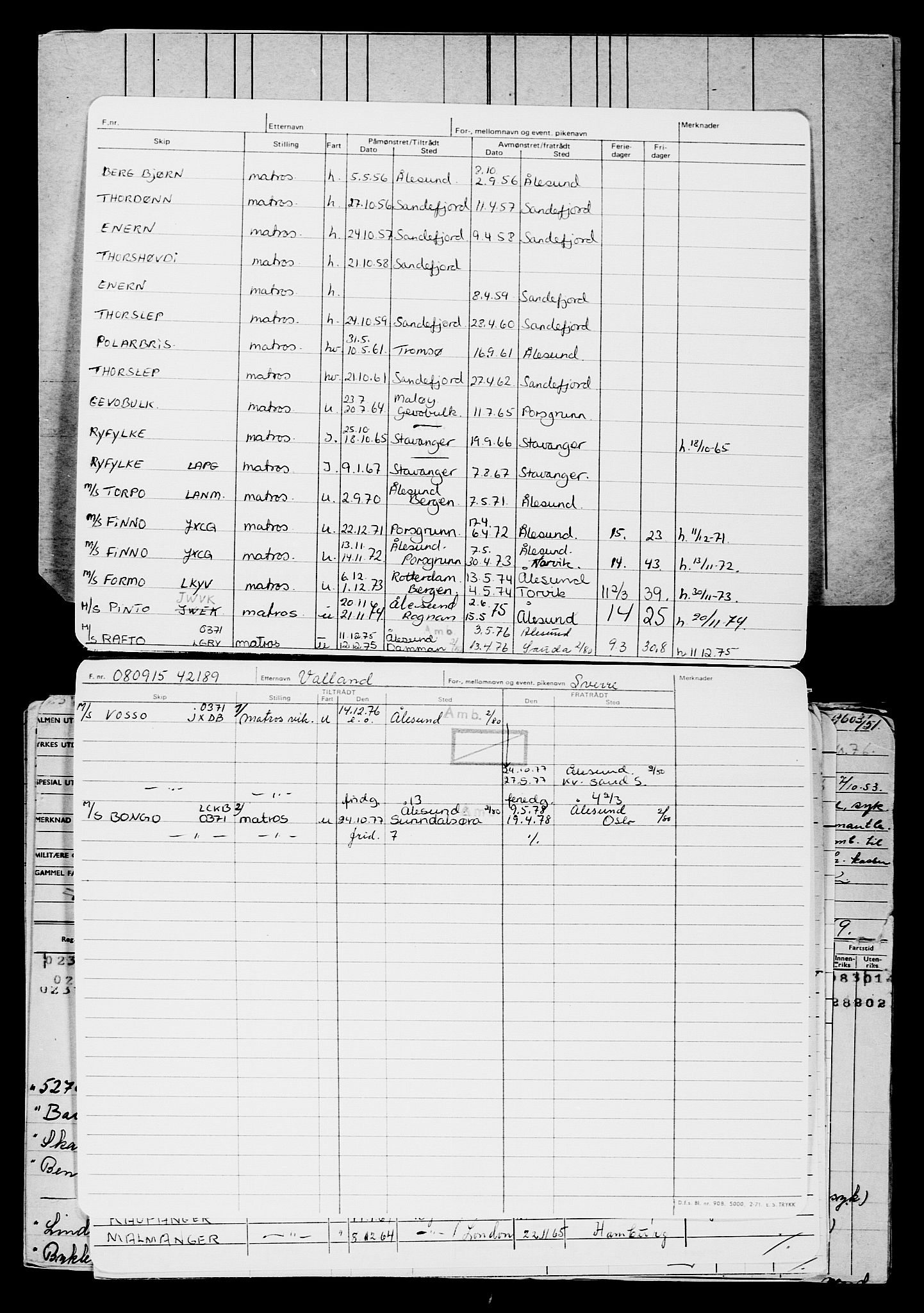 Direktoratet for sjømenn, AV/RA-S-3545/G/Gb/L0132: Hovedkort, 1915, p. 664