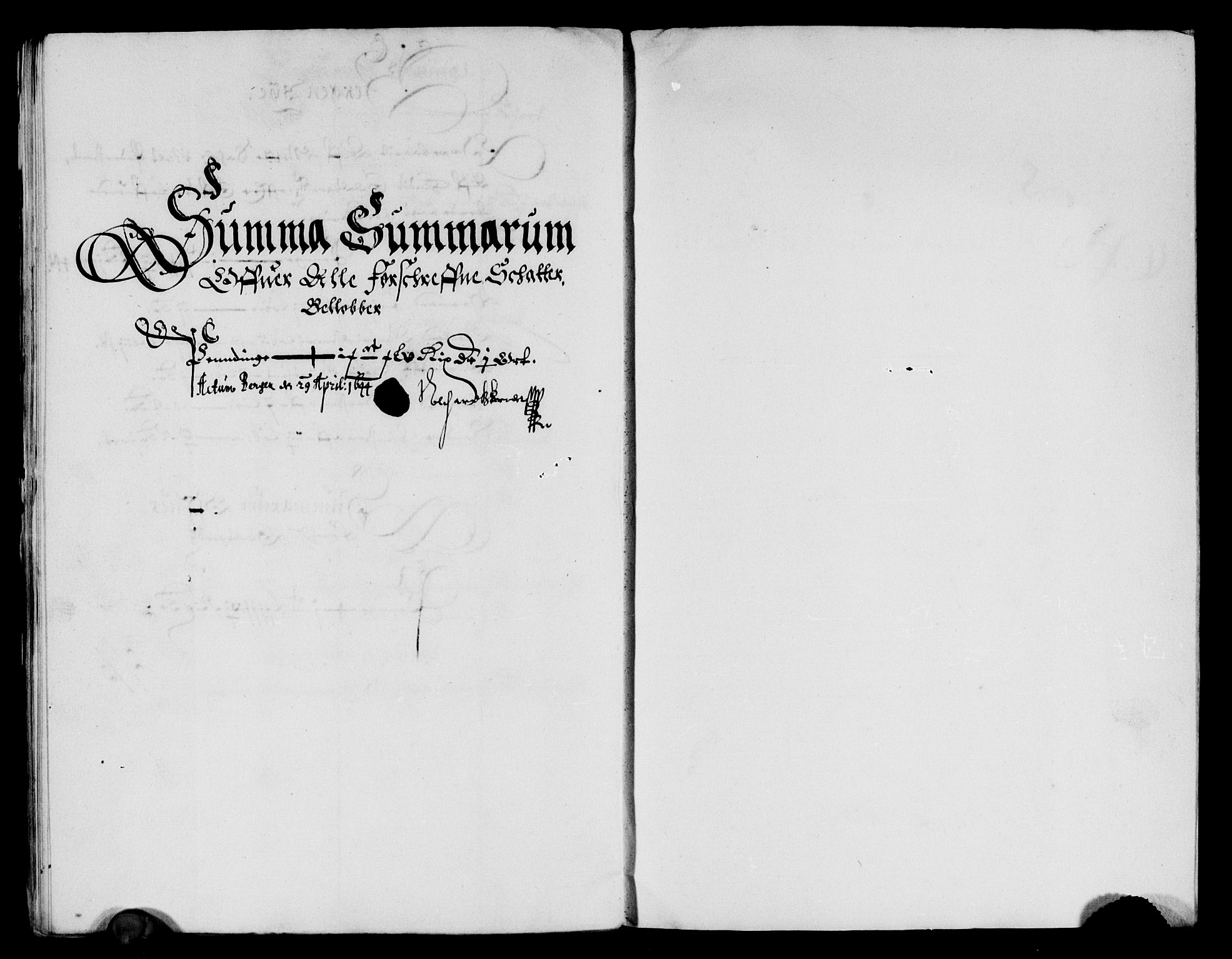 Rentekammeret inntil 1814, Reviderte regnskaper, Lensregnskaper, RA/EA-5023/R/Rb/Rbt/L0096: Bergenhus len, 1643-1644