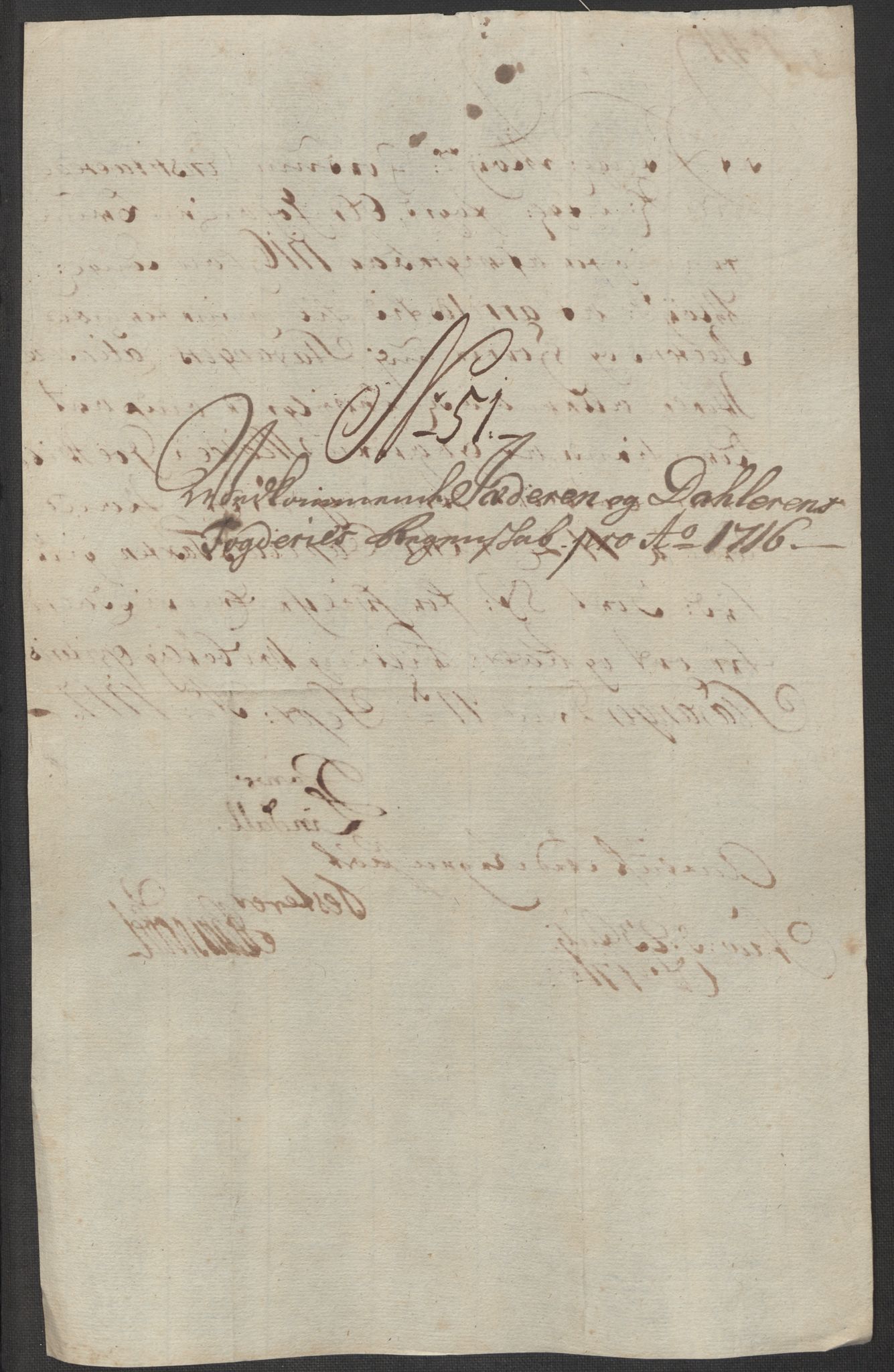 Rentekammeret inntil 1814, Reviderte regnskaper, Fogderegnskap, AV/RA-EA-4092/R46/L2740: Fogderegnskap Jæren og Dalane, 1715-1716, p. 458