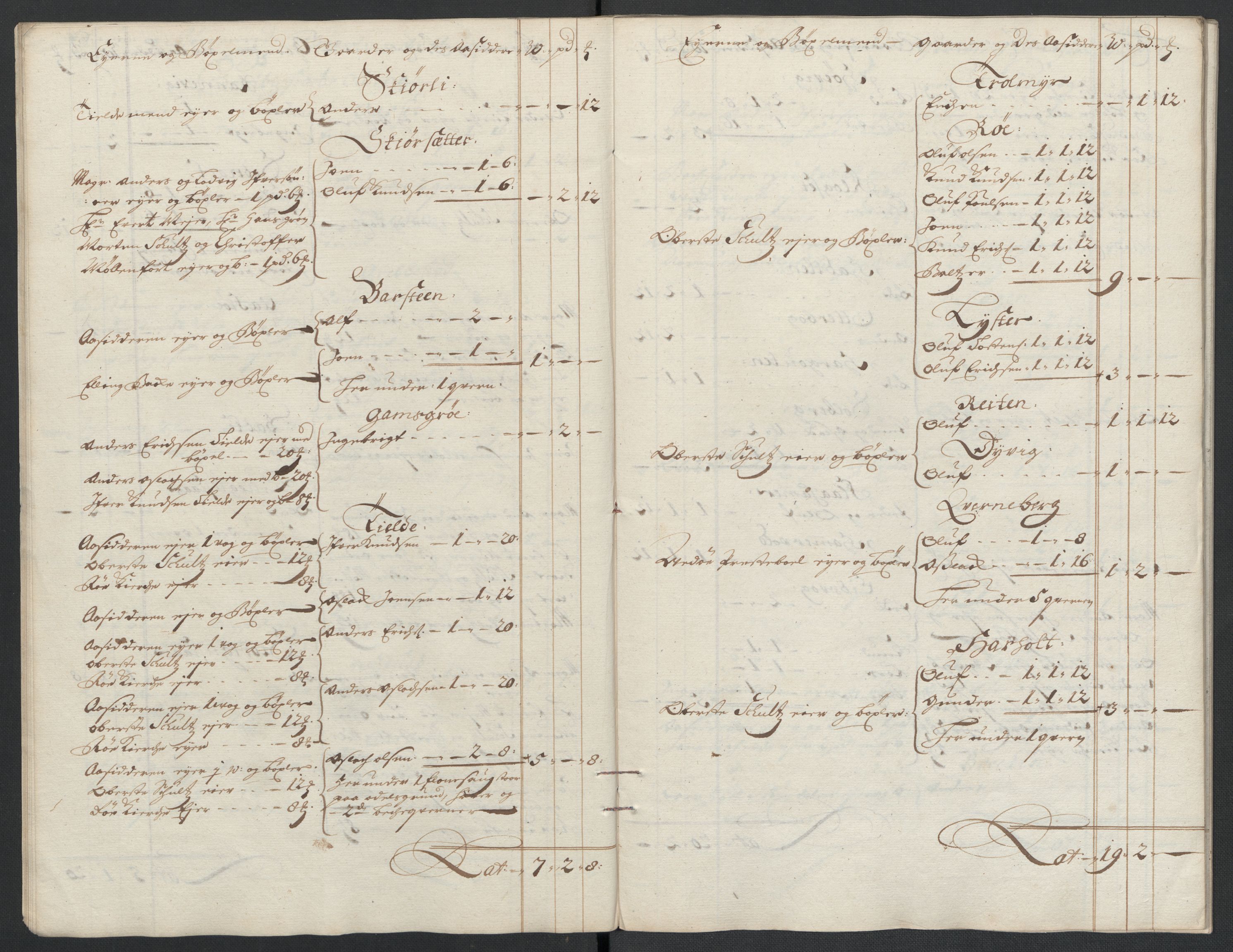 Rentekammeret inntil 1814, Reviderte regnskaper, Fogderegnskap, RA/EA-4092/R55/L3653: Fogderegnskap Romsdal, 1697-1698, p. 253