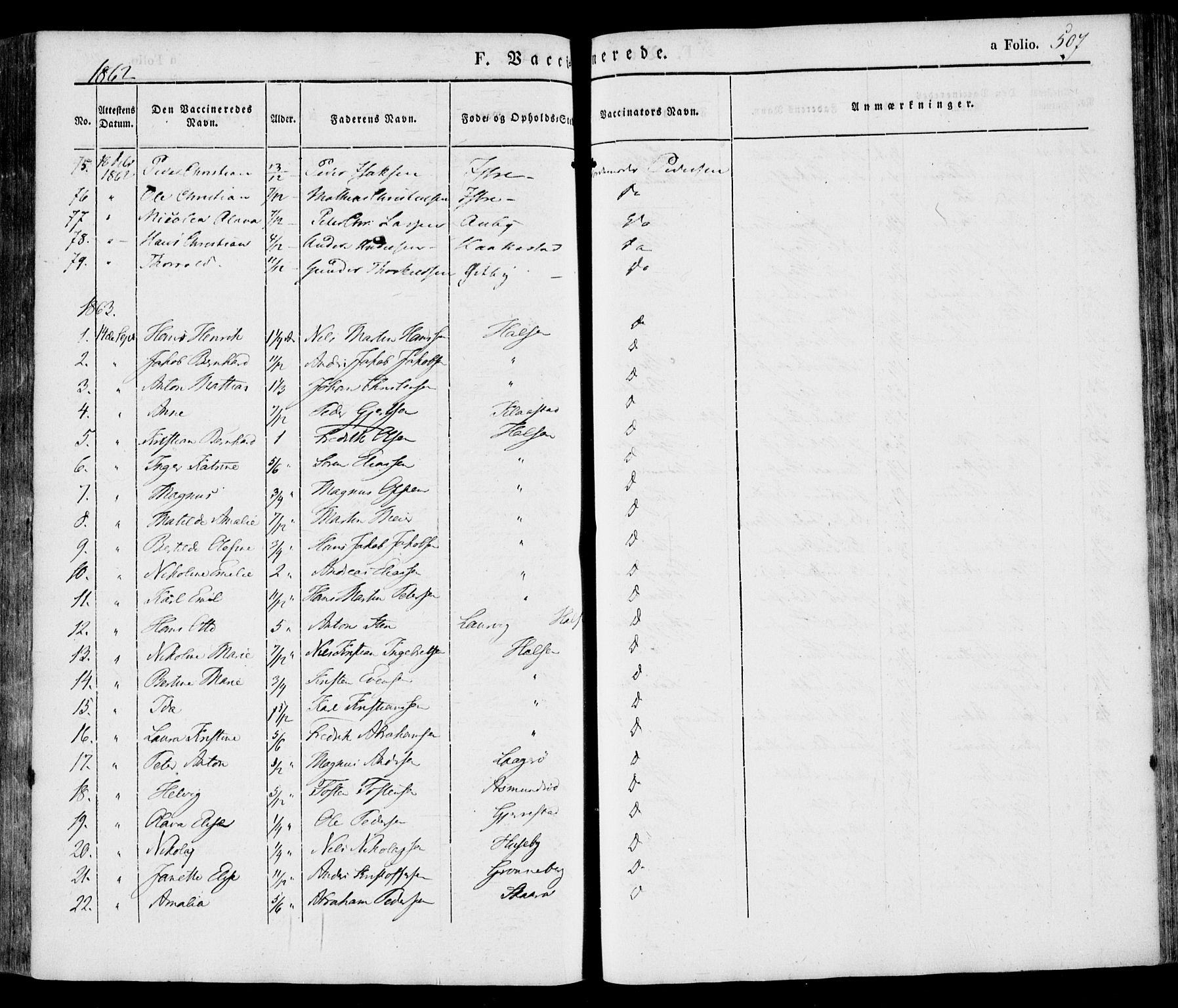 Tjølling kirkebøker, SAKO/A-60/F/Fa/L0006: Parish register (official) no. 6, 1835-1859, p. 507