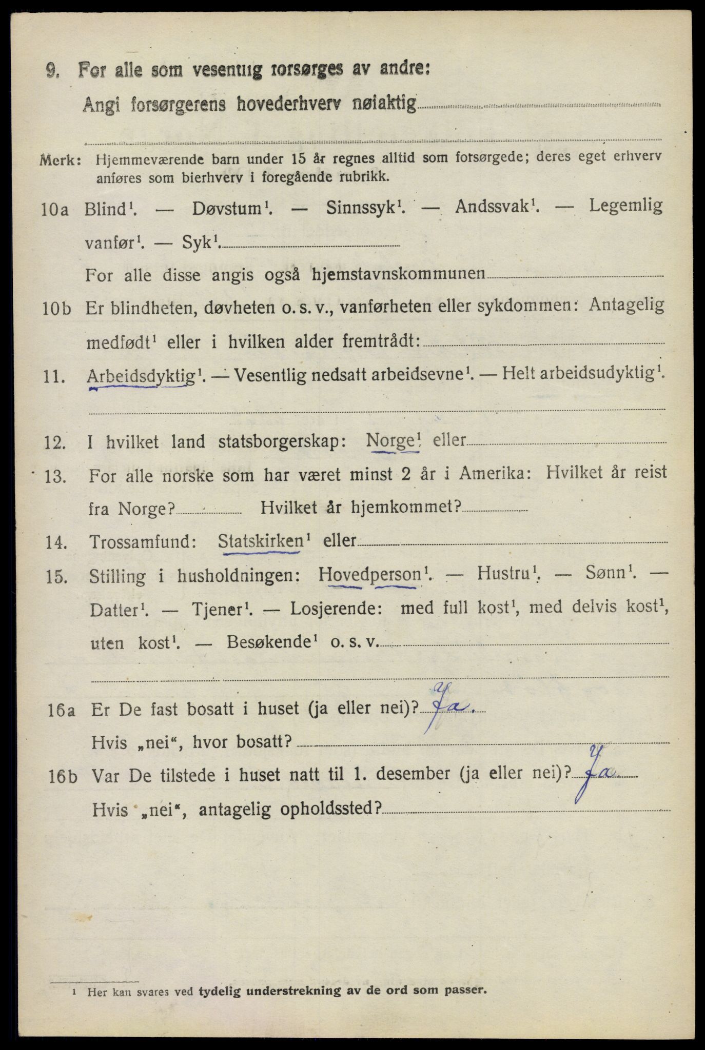 SAO, 1920 census for Enebakk, 1920, p. 7560