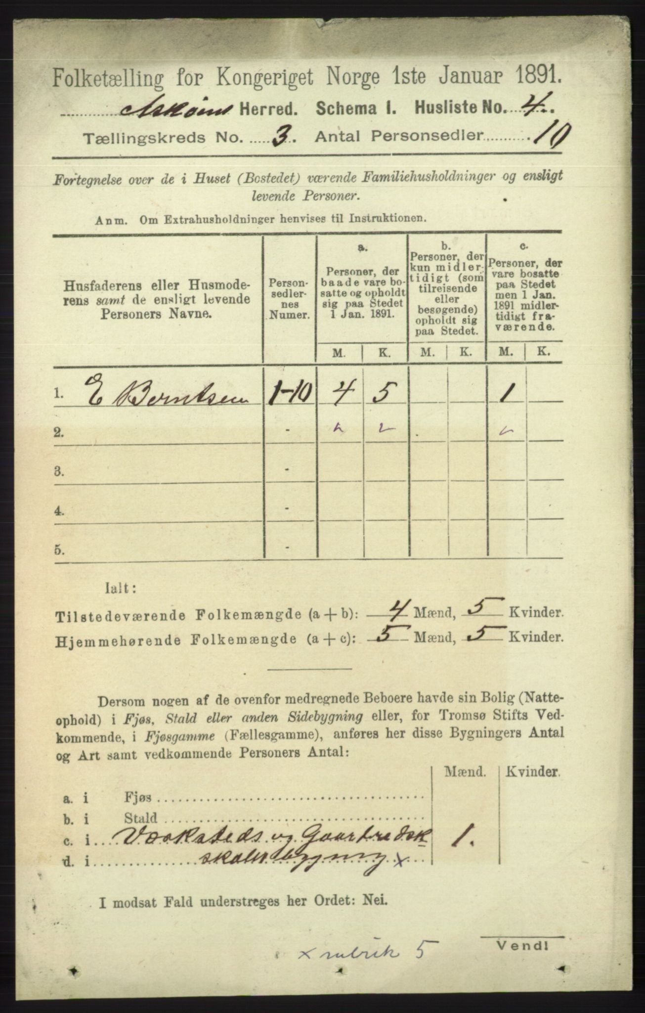 RA, 1891 census for 1247 Askøy, 1891, p. 1831