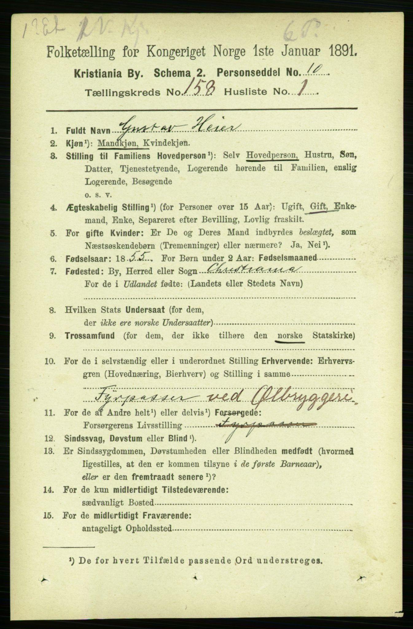 RA, 1891 census for 0301 Kristiania, 1891, p. 86371