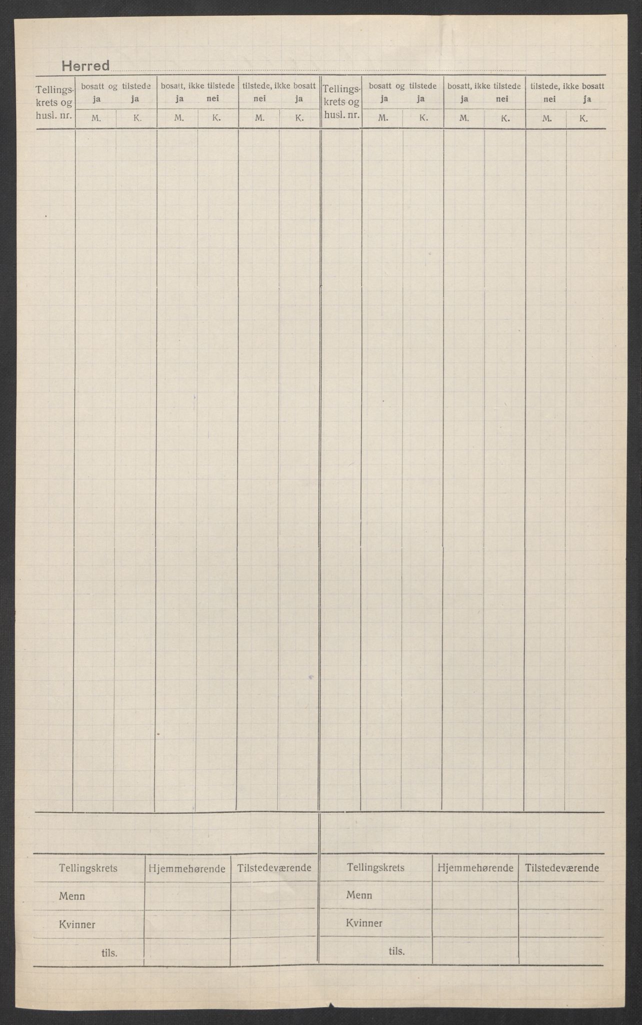 SAT, 1920 census for Velfjord, 1920, p. 6