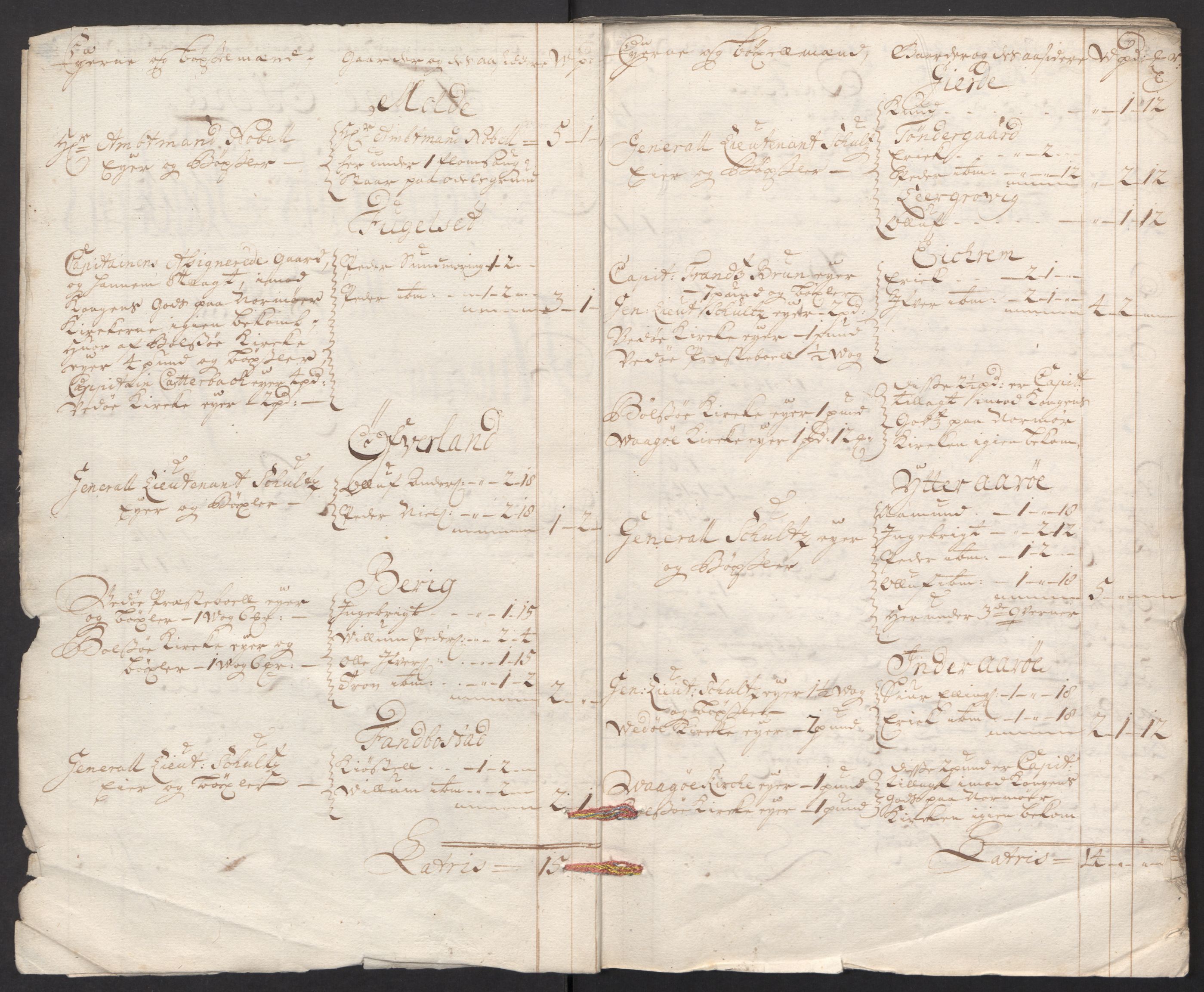 Rentekammeret inntil 1814, Reviderte regnskaper, Fogderegnskap, RA/EA-4092/R55/L3663: Fogderegnskap Romsdal, 1715-1716, p. 30
