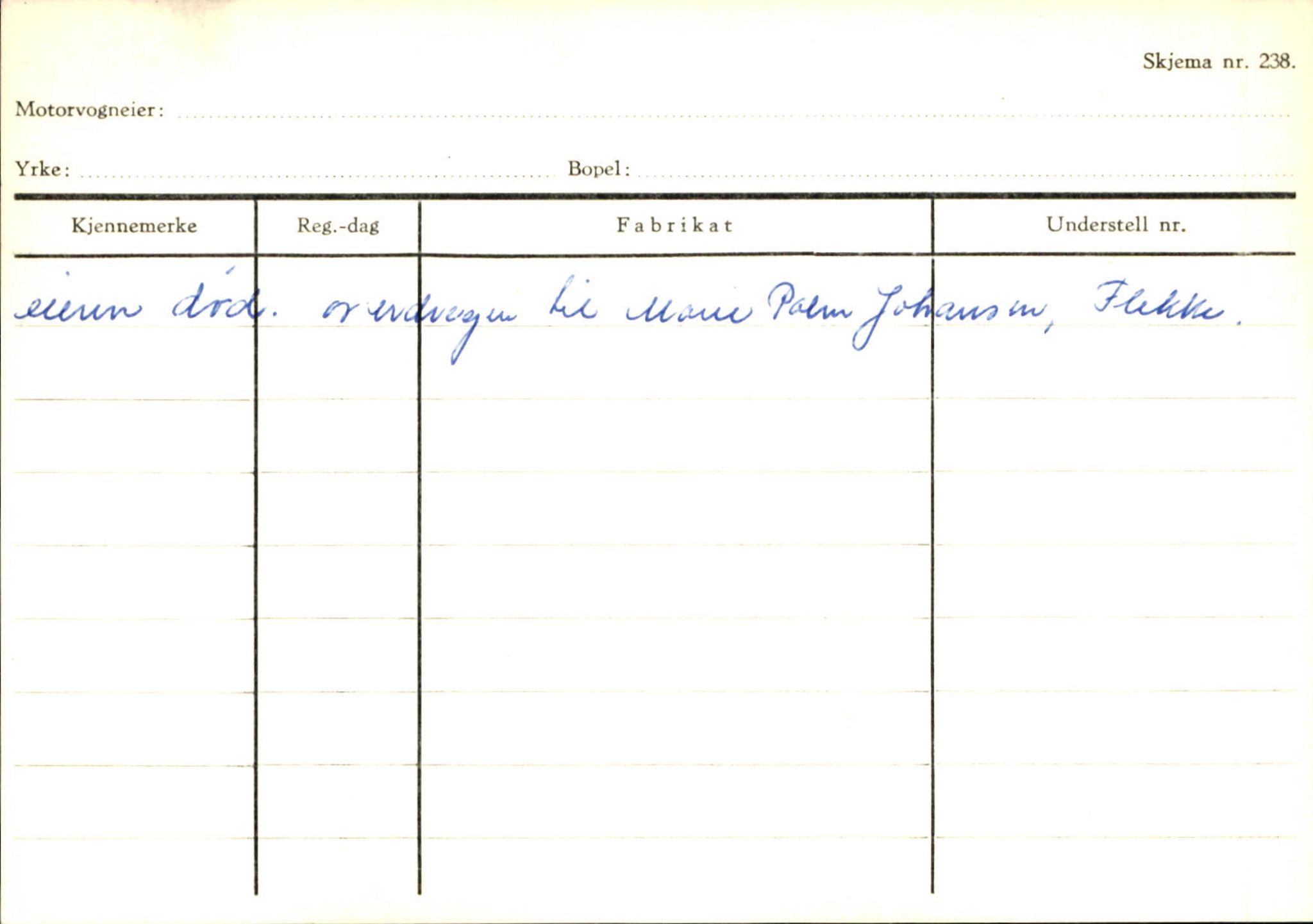 Statens vegvesen, Sogn og Fjordane vegkontor, AV/SAB-A-5301/4/F/L0125: Eigarregister Sogndal V-Å. Aurland A-Å. Fjaler A-N, 1945-1975, p. 2249